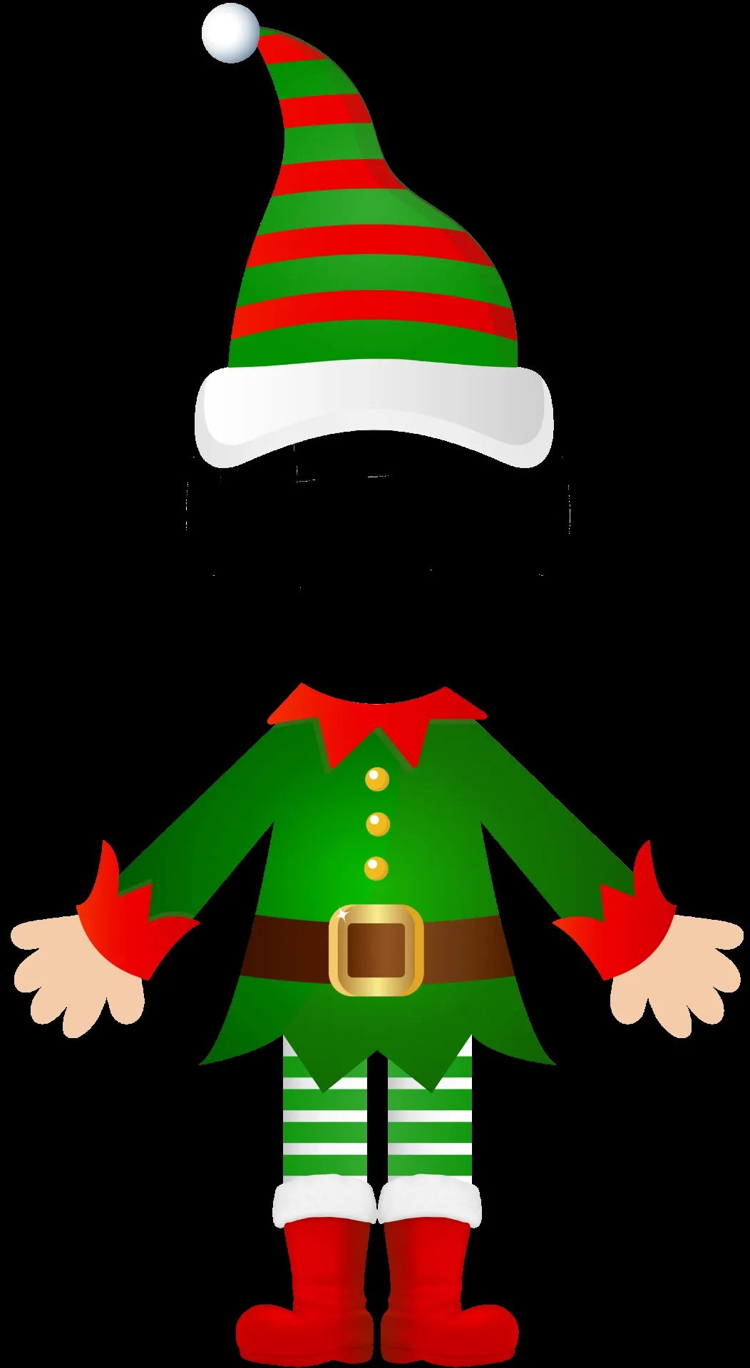 Elf Yourself Blank Photo Template — Kapwing regarding Christmas Elf Printable Templates