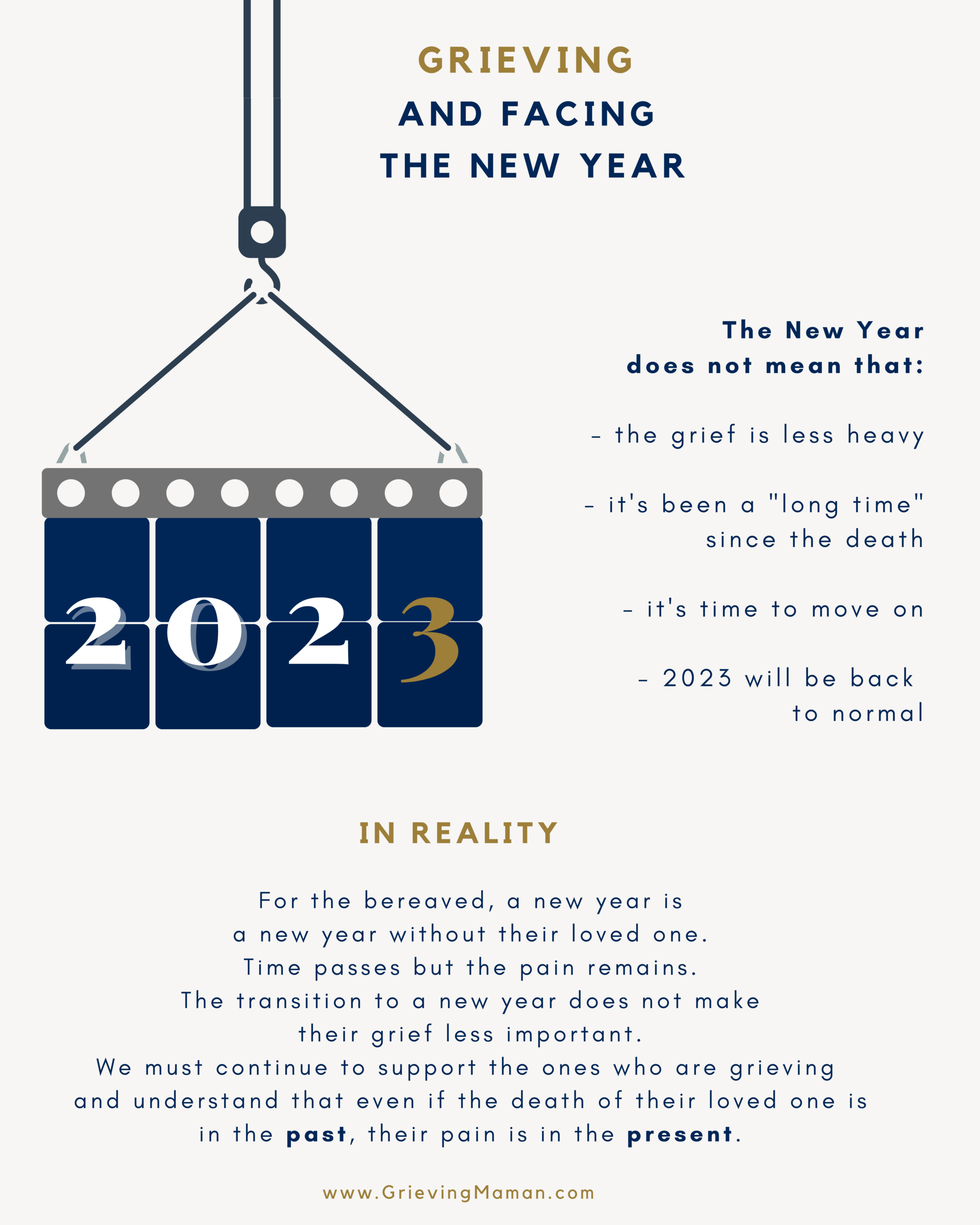 Facing The New Year While Grieving – Grieving Maman inside New Year Grief Quotes