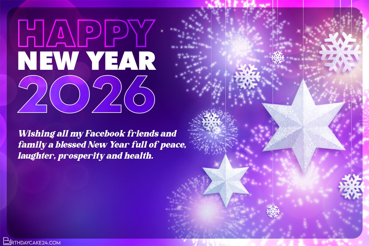 Fireworks Happy New Year 2026 Wishes Greeting Cards inside Happy New Year 2026 Wishes Family Quotes