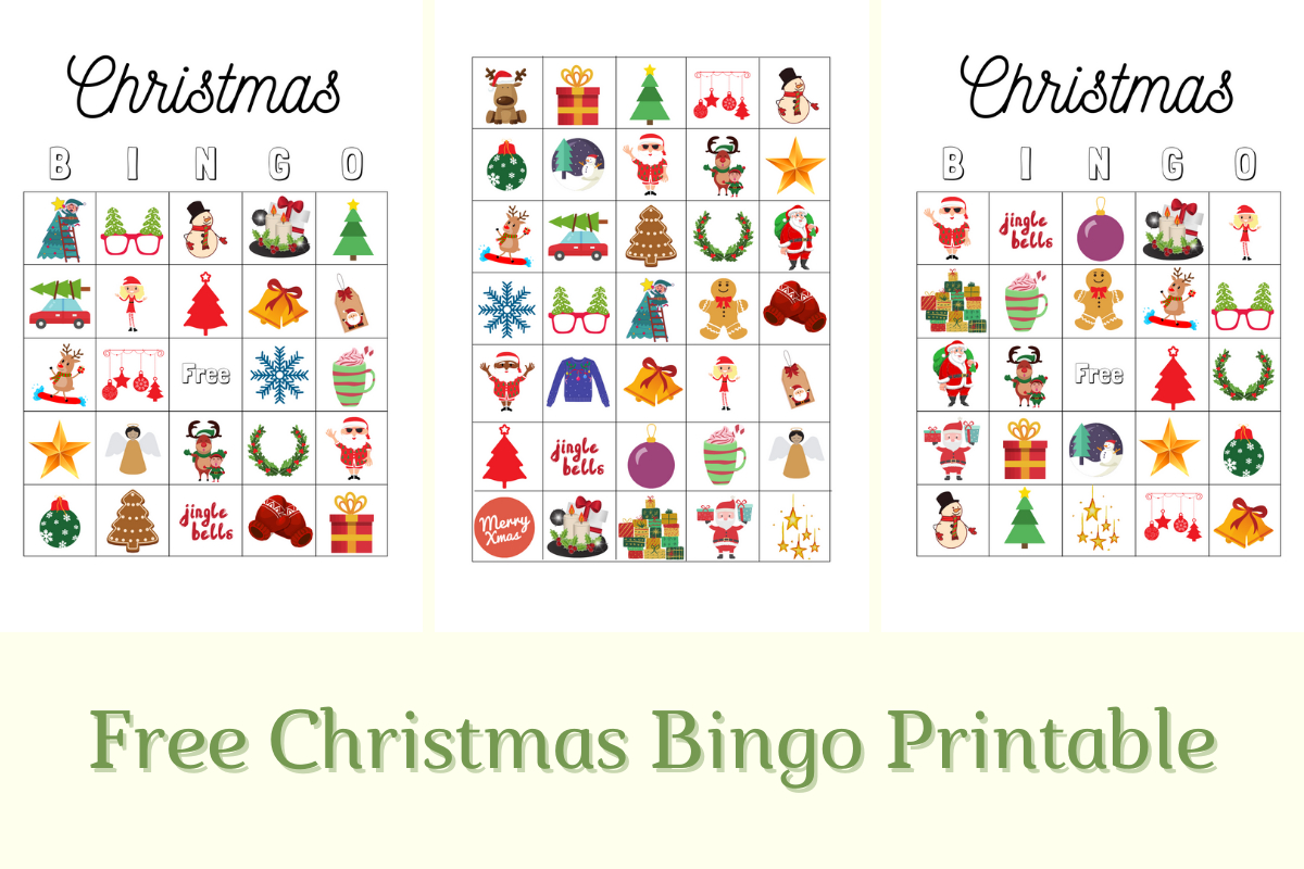 Free Christmas Bingo Game For All The Family This Festive Season for Christmas Bingo Game Free Printable