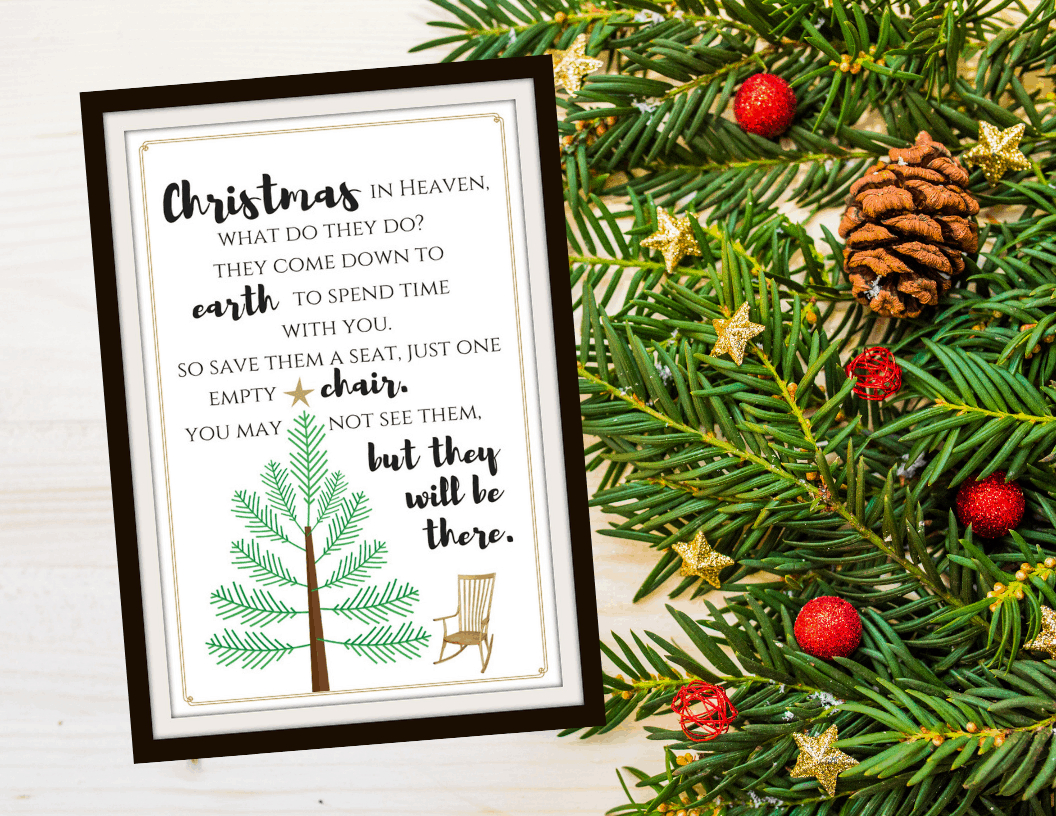 Free Christmas In Heaven Printable You Will Love - Simply September in Christmas In Heaven What Do They Do Printable