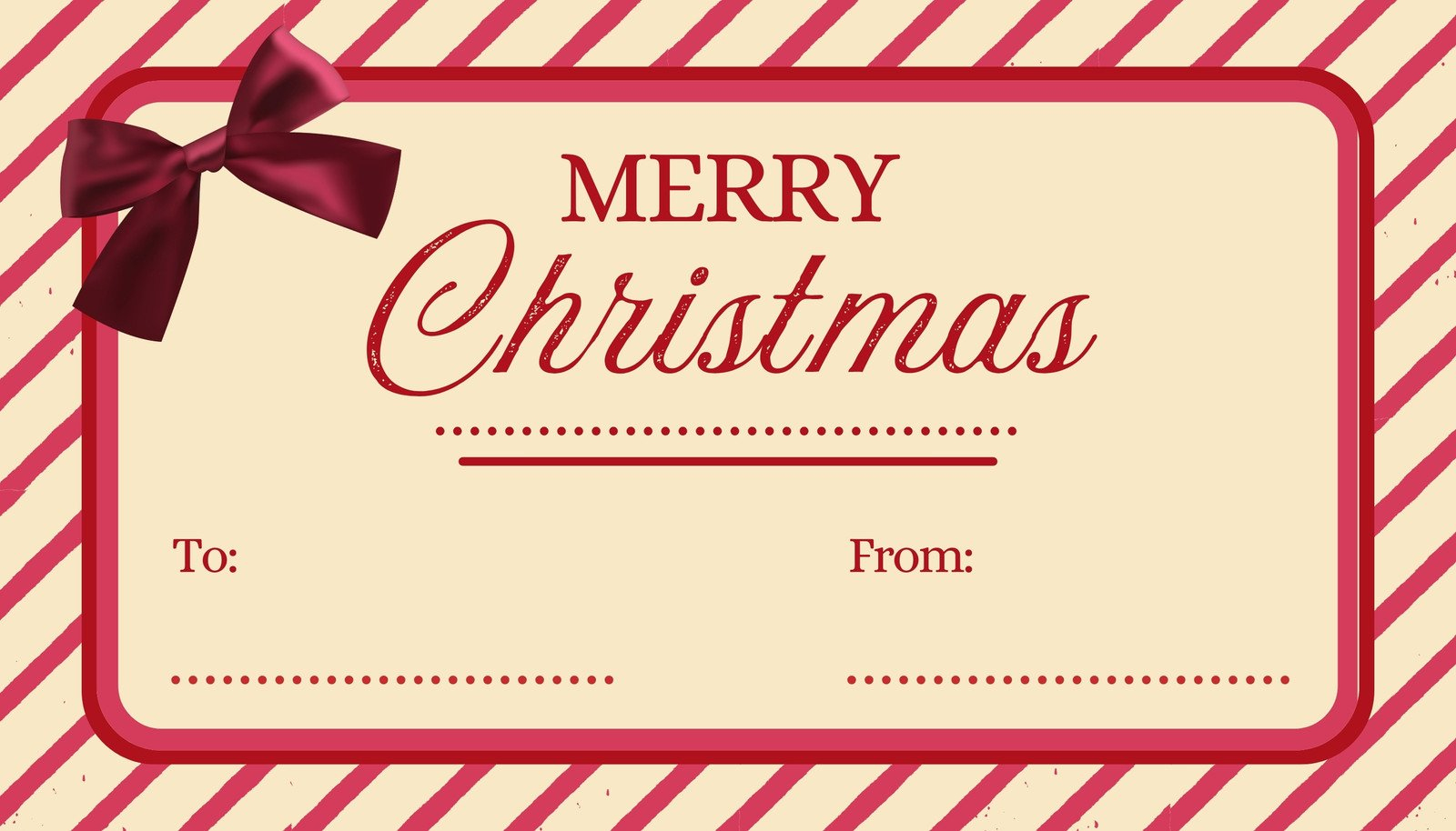 Free Custom Printable Christmas Tag Templates | Canva pertaining to Christmas Price Tags Printable Free