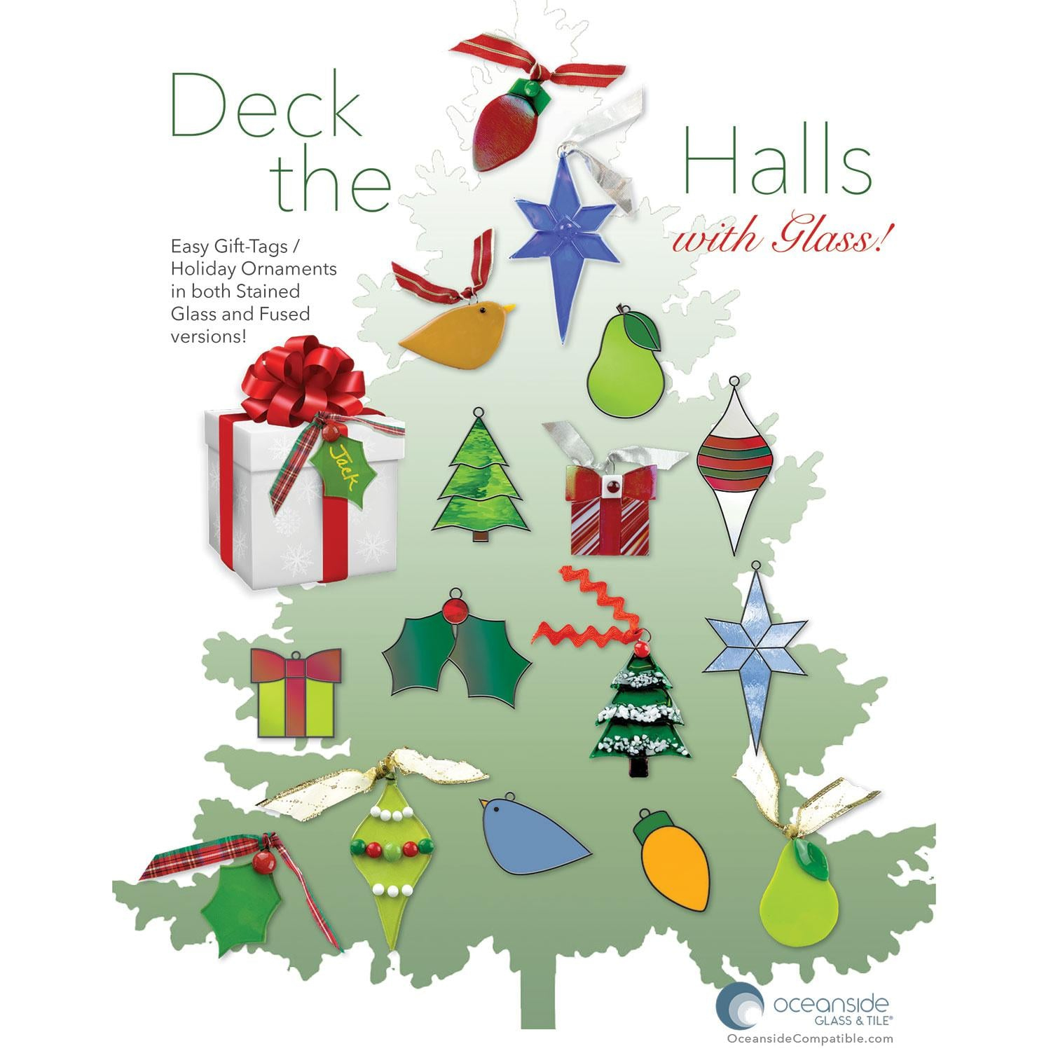 Free Deck The Halls Project Guide | Holiday Patterns in Printable Free Stained Glass Christmas Ornament Patterns