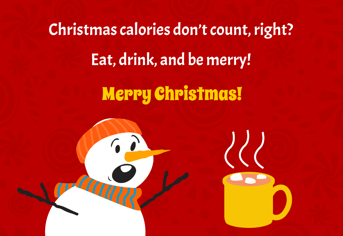Free Funny Christmas Card Template To Edit Online for Funny Christmas Card Free Printable