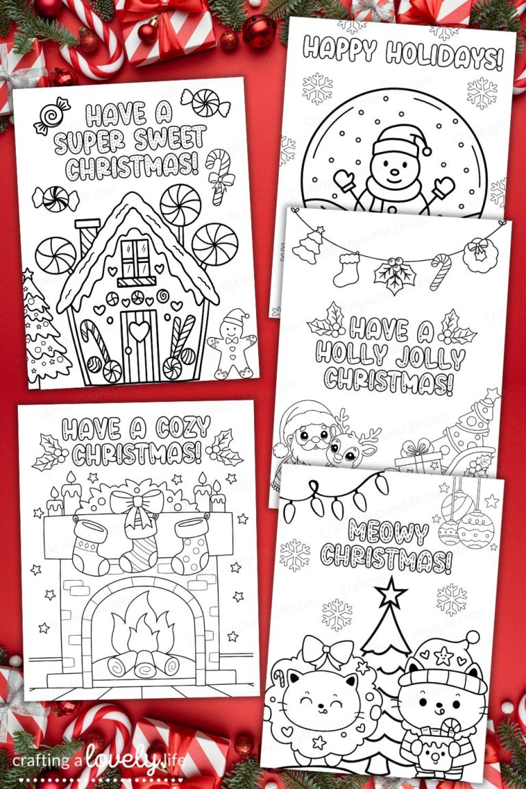 Free Printable Christmas Cards To Color pertaining to Template Printable Christmas Card to Color