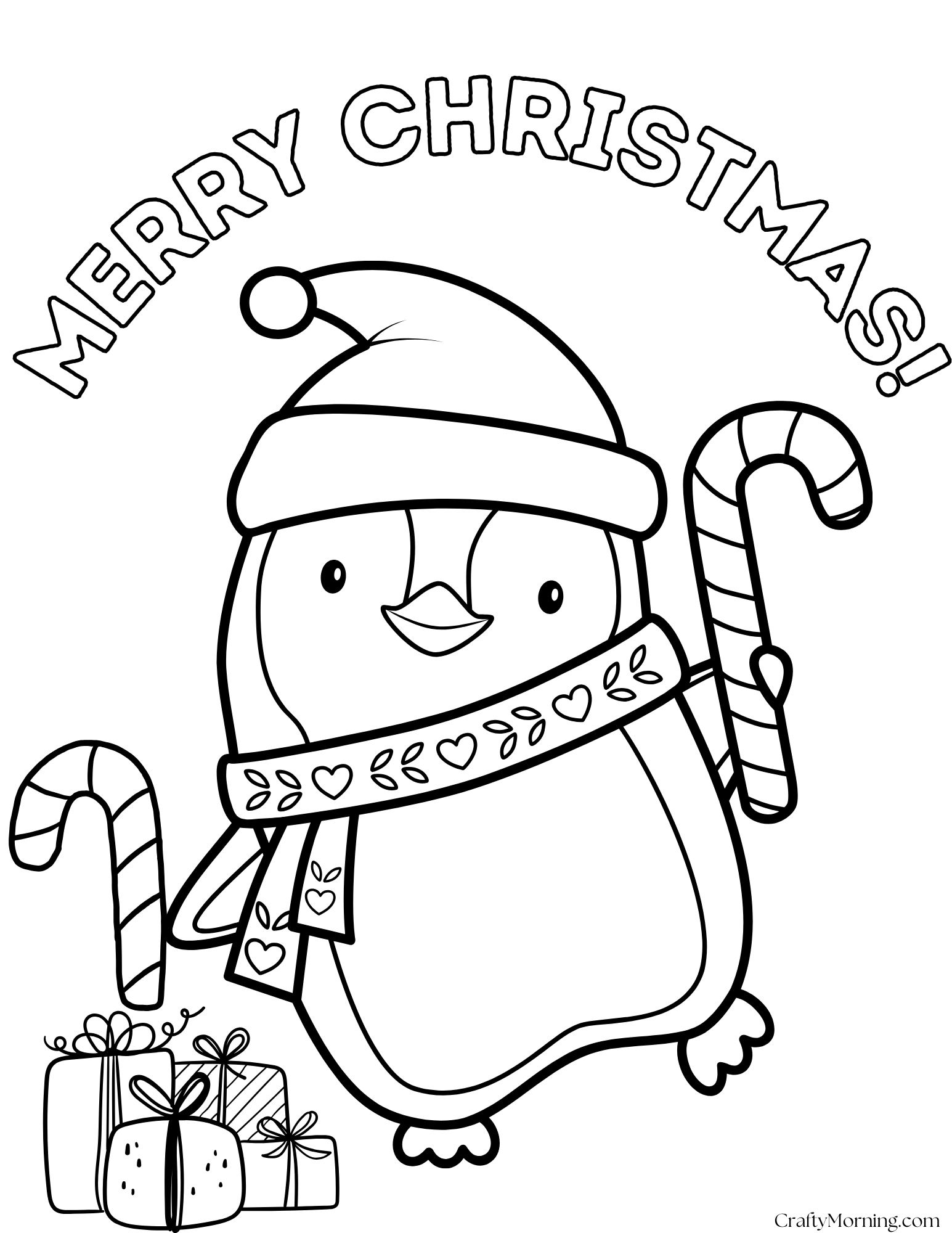 Free Printable Christmas Coloring Pages - Crafty Morning throughout Printable Color Sheets Christmas
