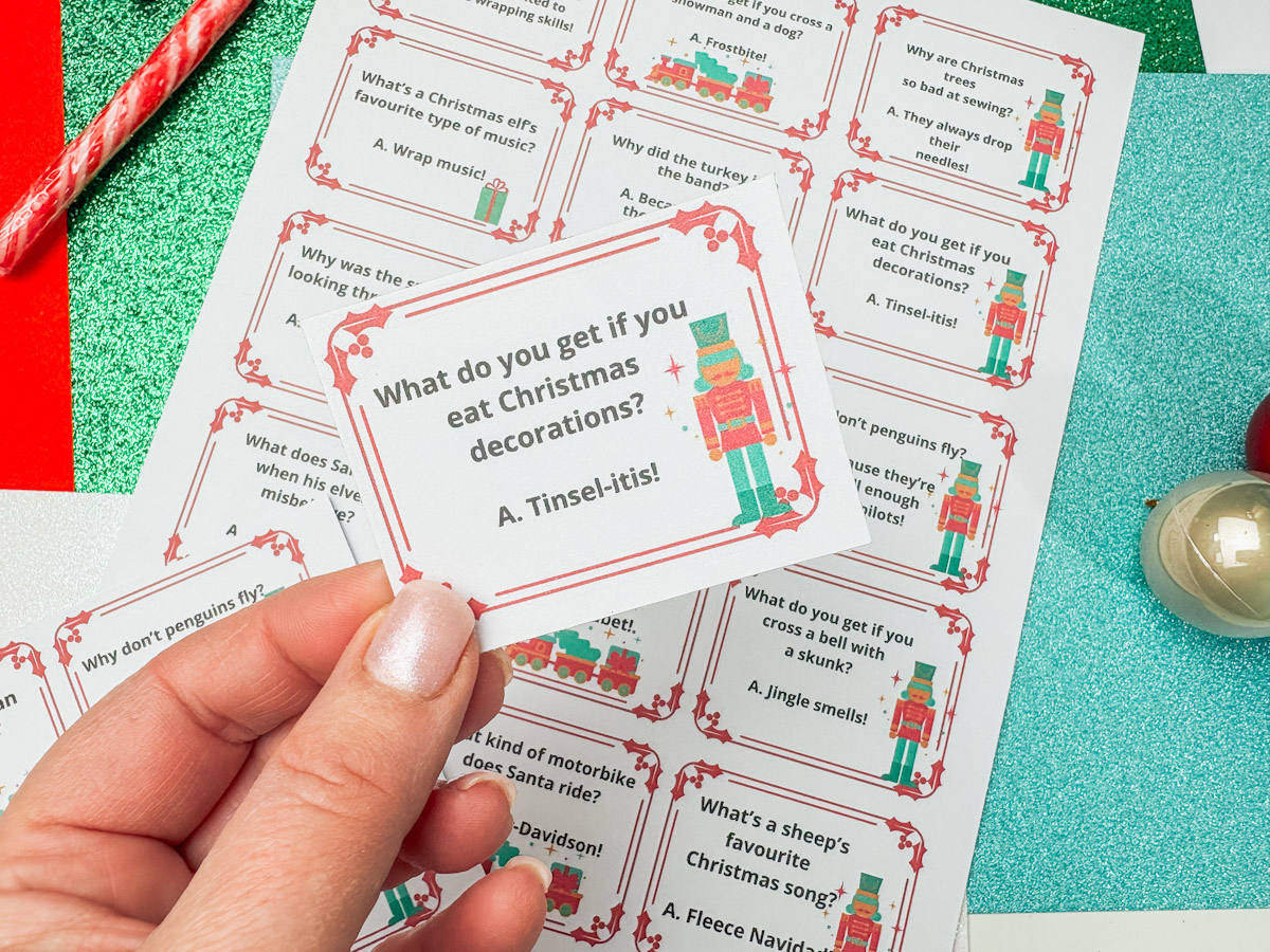 Free Printable Christmas Cracker Jokes ⋆ Extraordinary Chaos with regard to Printable Christmas Jokes For Crackers