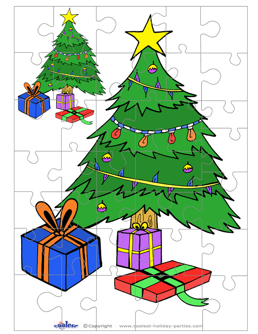 Free Printable Christmas Jigsaw Puzzles, Download Free Printable intended for Printable Christmas Jigsaw Puzzles