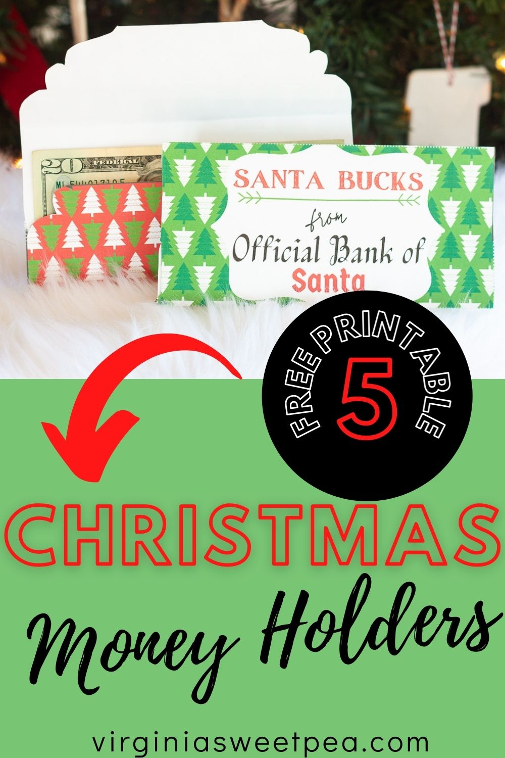 Free Printable Christmas Money Holders - Sweet Pea within Free Printable Christmas Money Holders