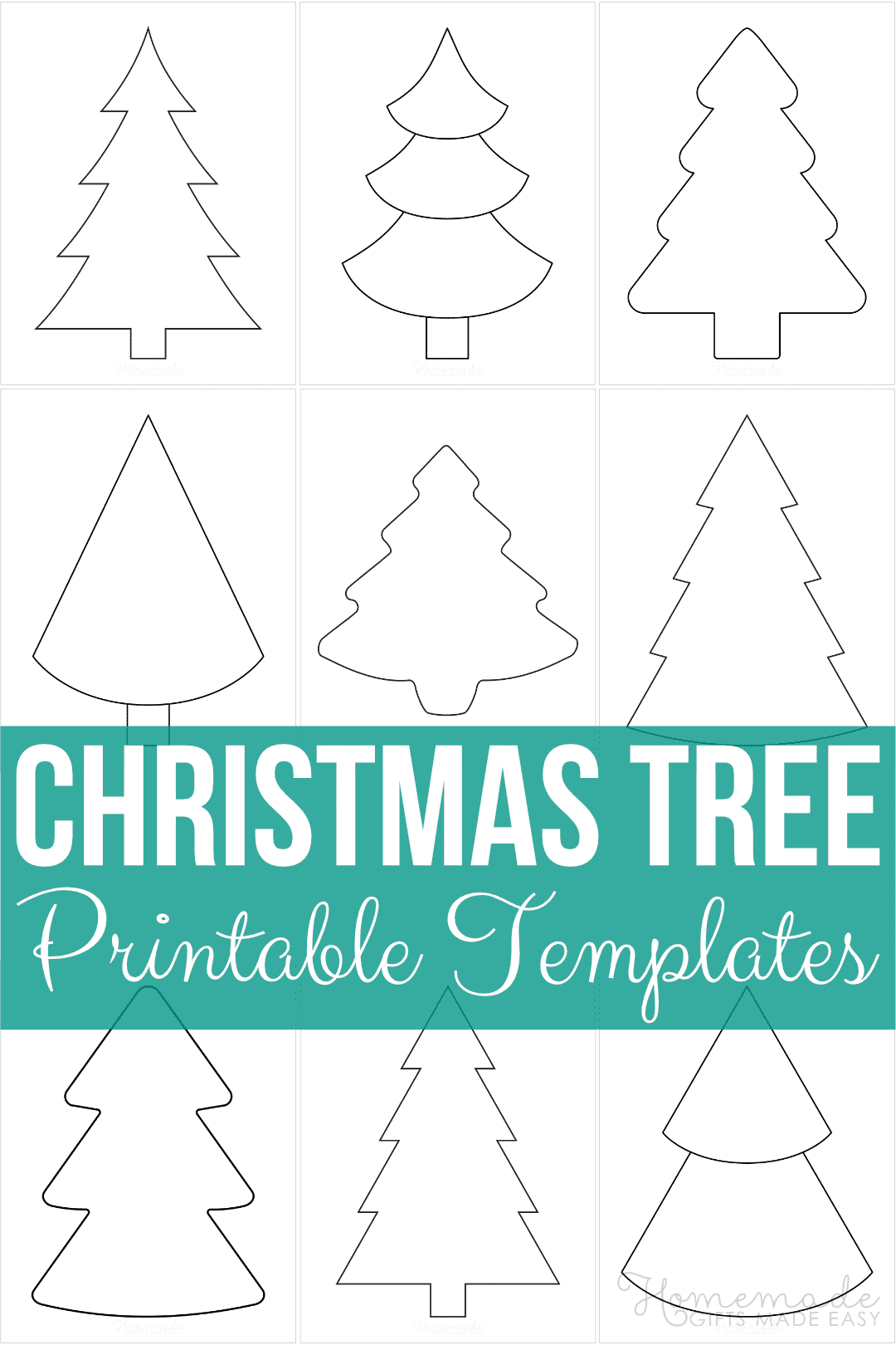 Free Printable Christmas Tree Templates And Outlines throughout Free Printable Christmas Tree Outline