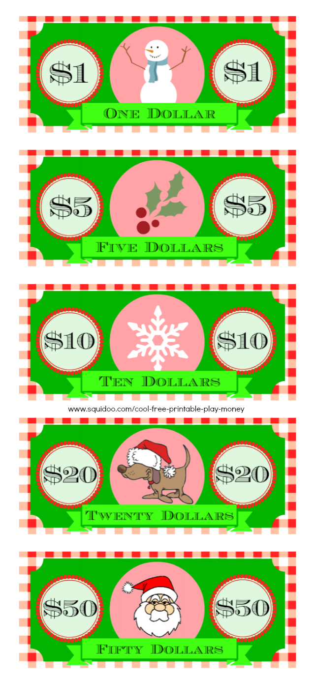 Free Printable Fake Christmas Money, Download Free Printable Fake inside Christmas Money Printable Free