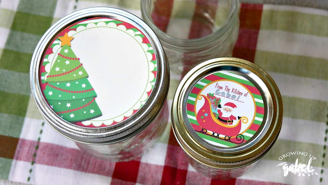 Free Printable Mason Jar Labels For Christmas Gifts intended for Free Printable Christmas Mason Jar Labels Template