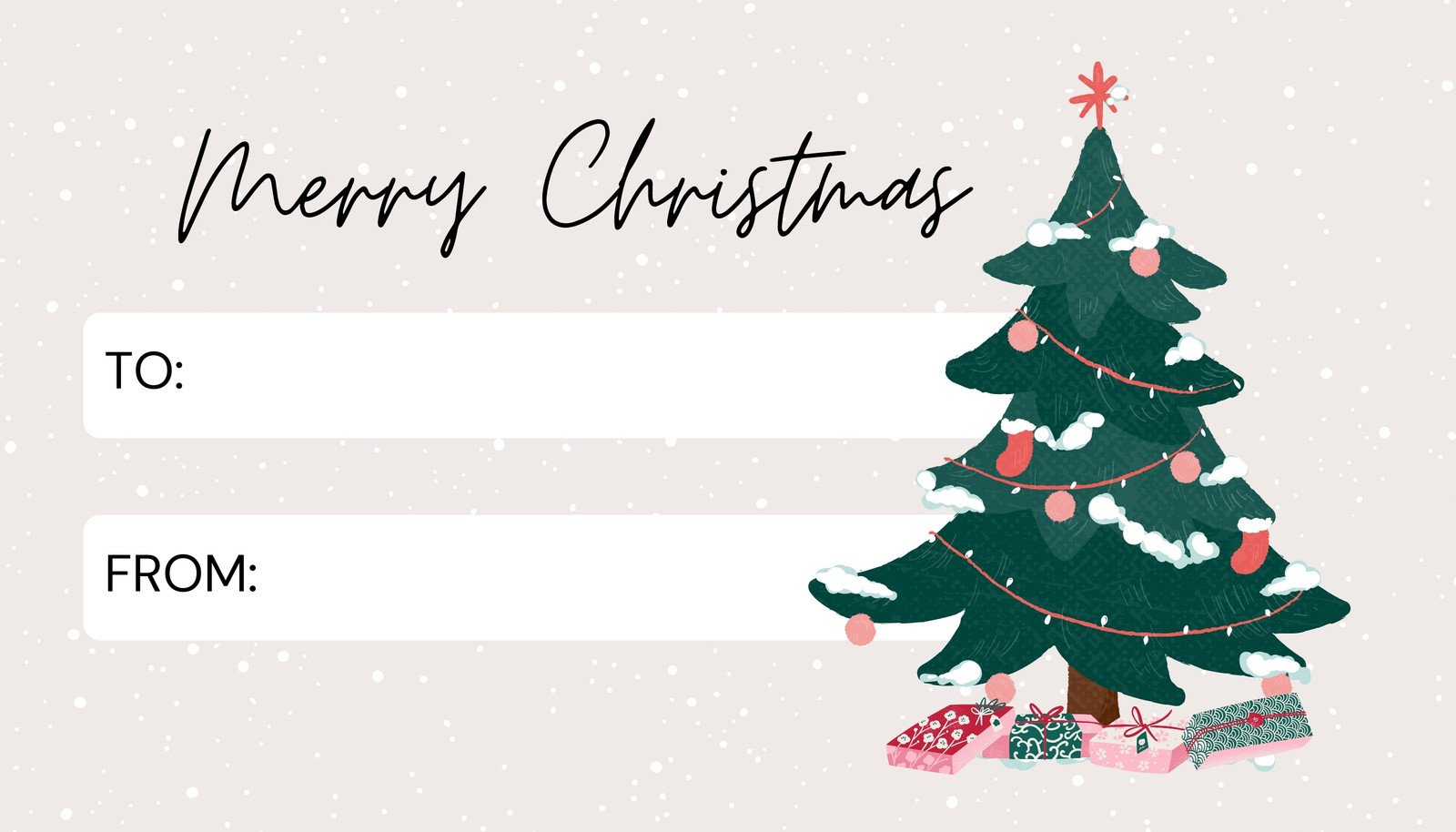 Free Printable Printable Cute Christmas Gift Card Certificate Pdf pertaining to Printable Cute Christmas Gift Card