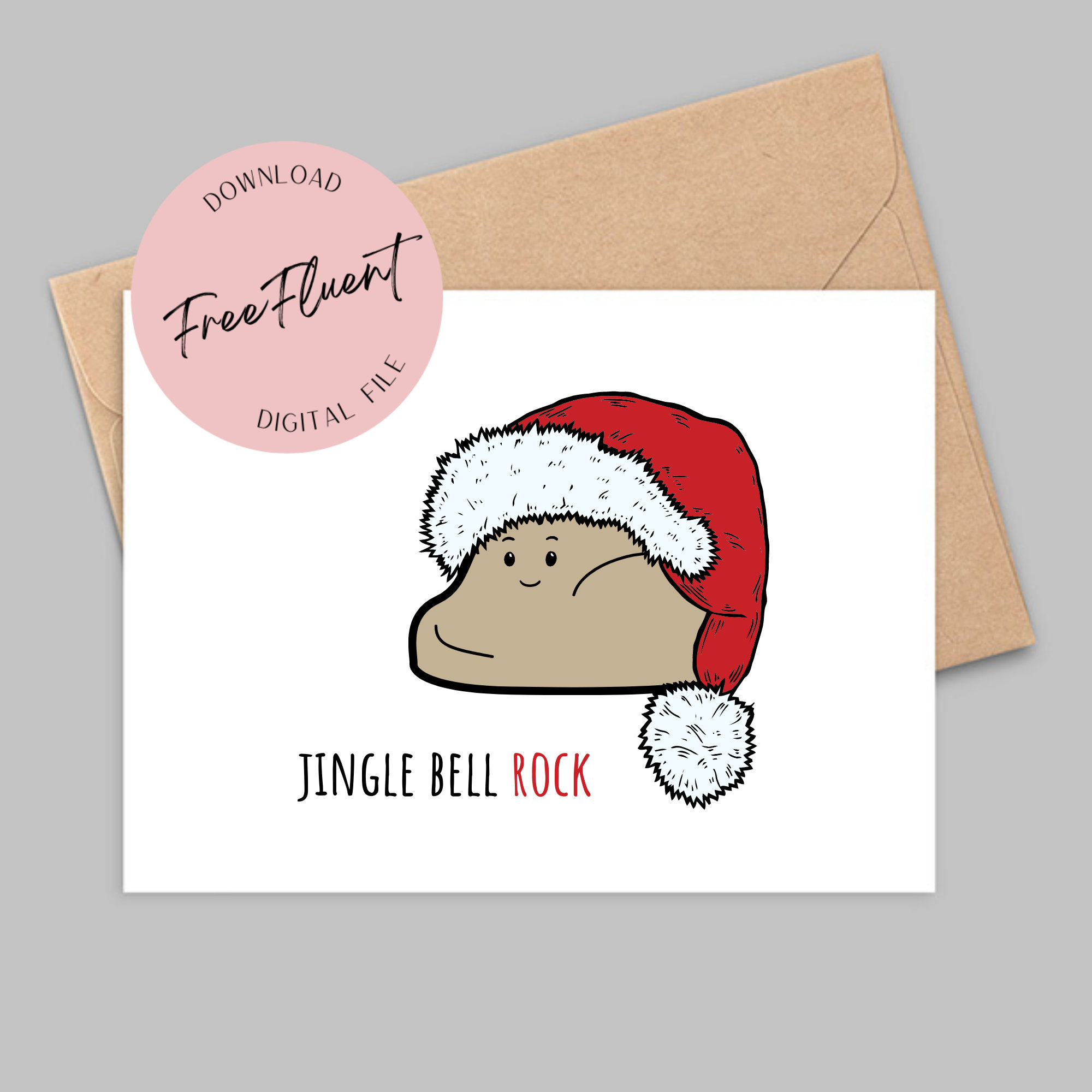 Funny Christmas Card Printable, Christmas Greeting Card, Digital intended for Free Printable Funny Christmas Card