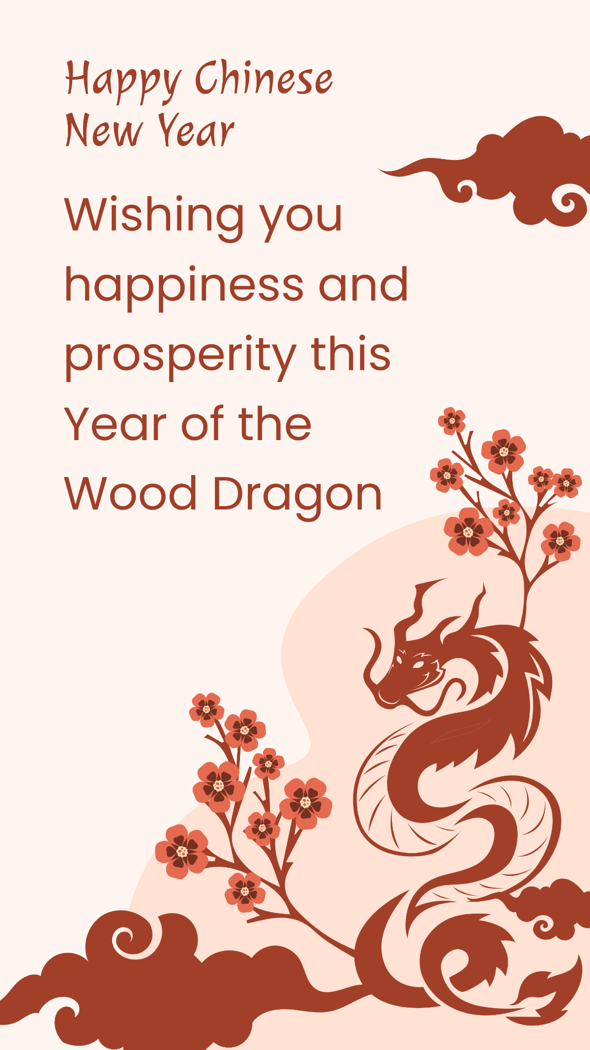 Happy Chinese New Year Quotes Template with regard to Quotes on Chinese New Year