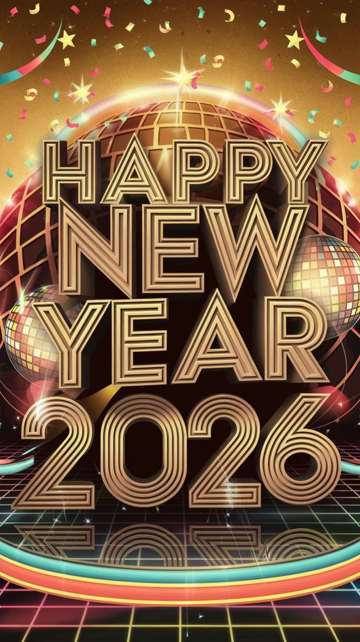 Happy New Year 2026 Images &amp;amp; Wishes 🎆✨ inside Happy New Year 2026 Images with Quotes Gif Free
