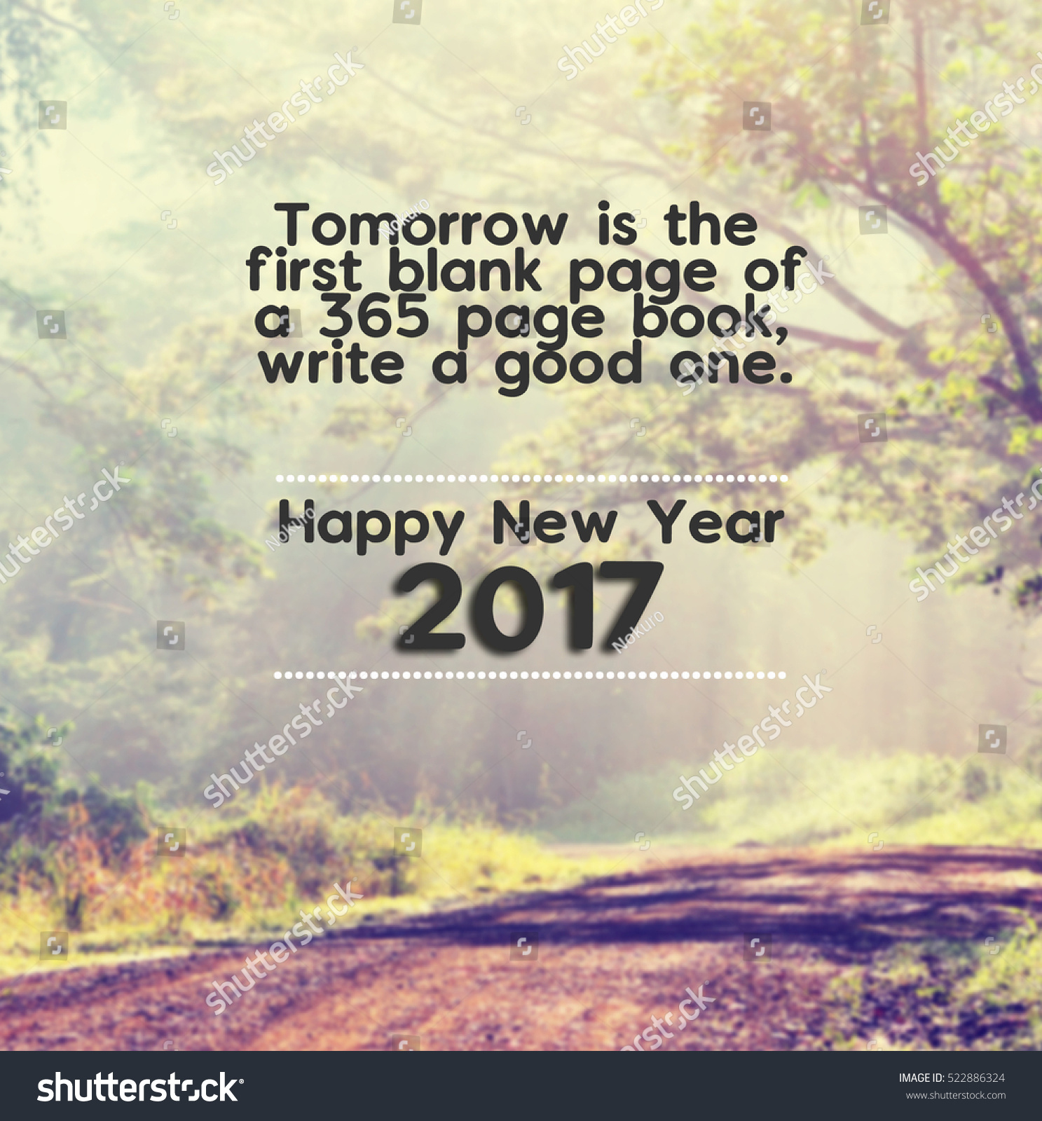 Happy New Year Inspirational Quotes Phrase Stockfoto 522886324 for Happy New Year Inspirational Quotes And Images