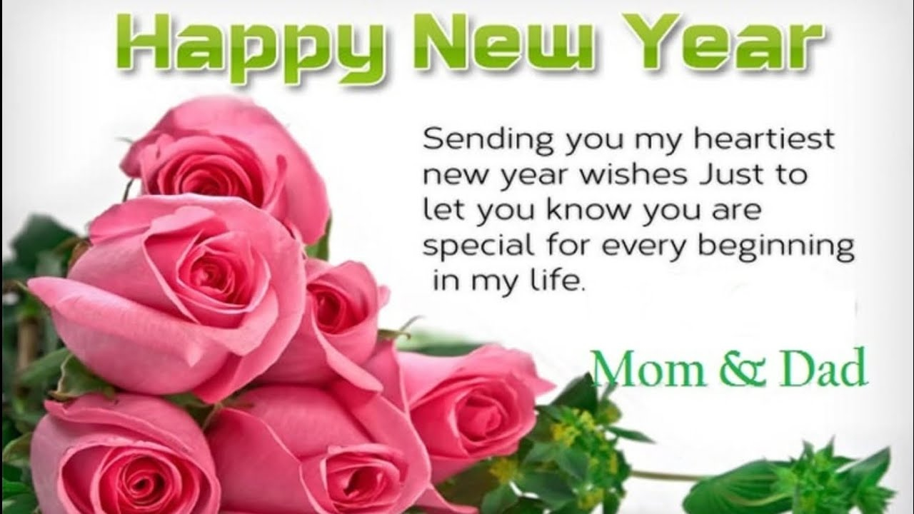 Happy New Year My Dear Mom & Dad | 💗 New Year Wishes For Mom & Dad | Nobel English with regard to Happy New Year Mom Quotes