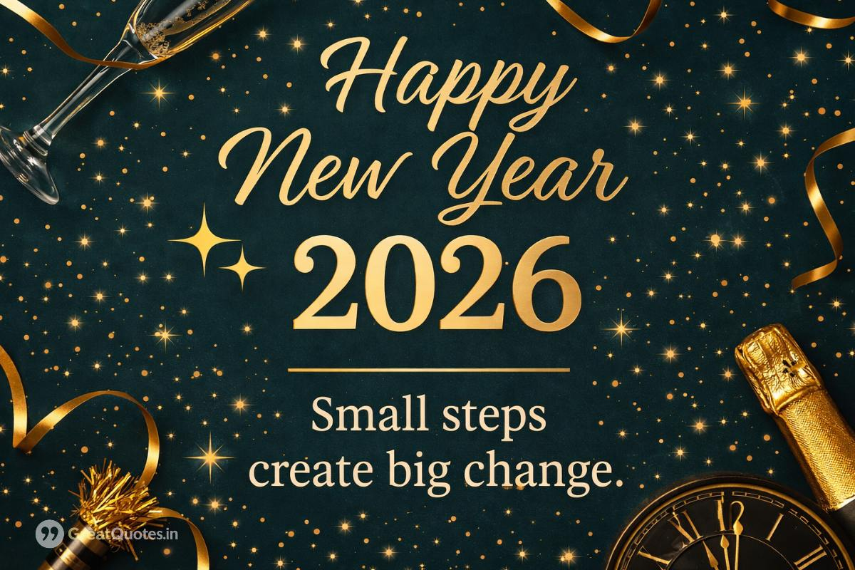 Happy New Year Quotes 2026 – 150+ Short, Powerful &amp;amp; Motivational intended for Short New Year Quotes 2026