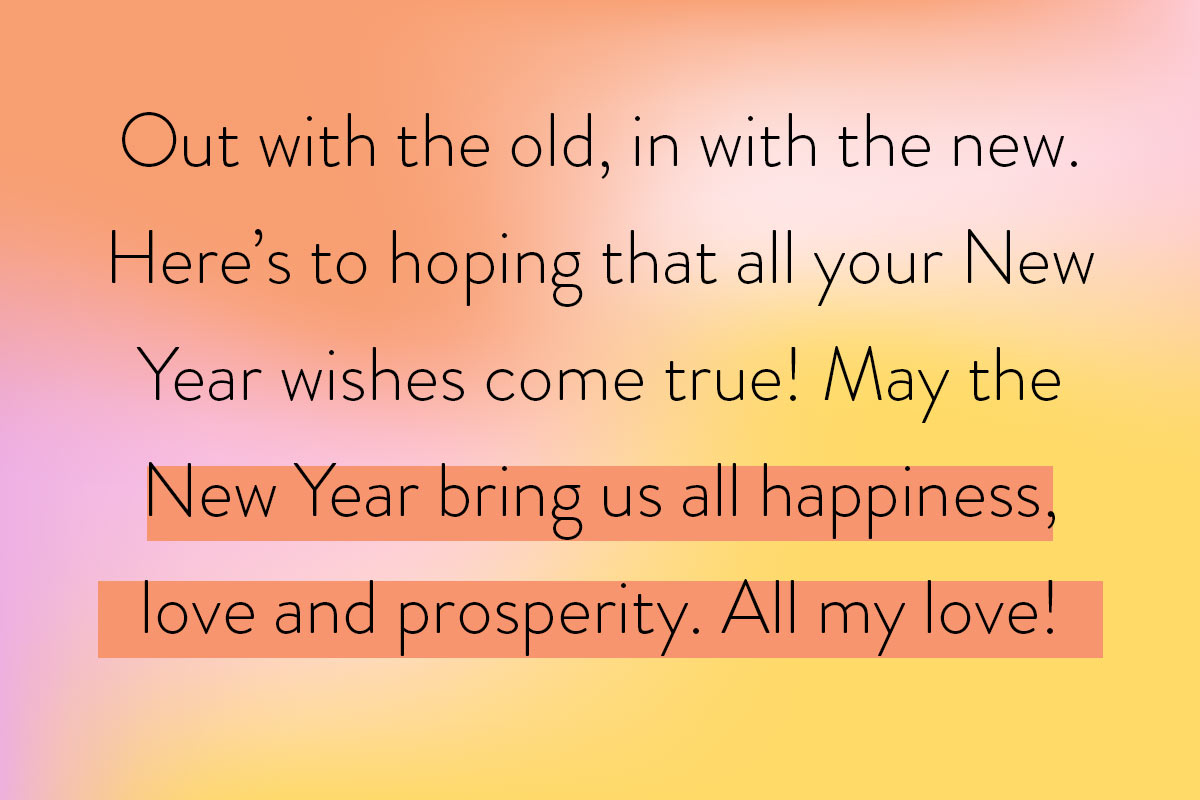 Happy New Year Wishes For Friends And Family – Mypostcard Blog pertaining to New Year Quote To Family