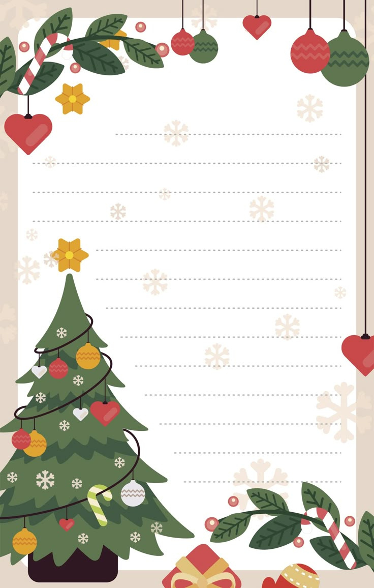 Holiday Letterhead Paper - 10 Free Pdf Printables | Printablee pertaining to Printable Christmas Letterhead Paper