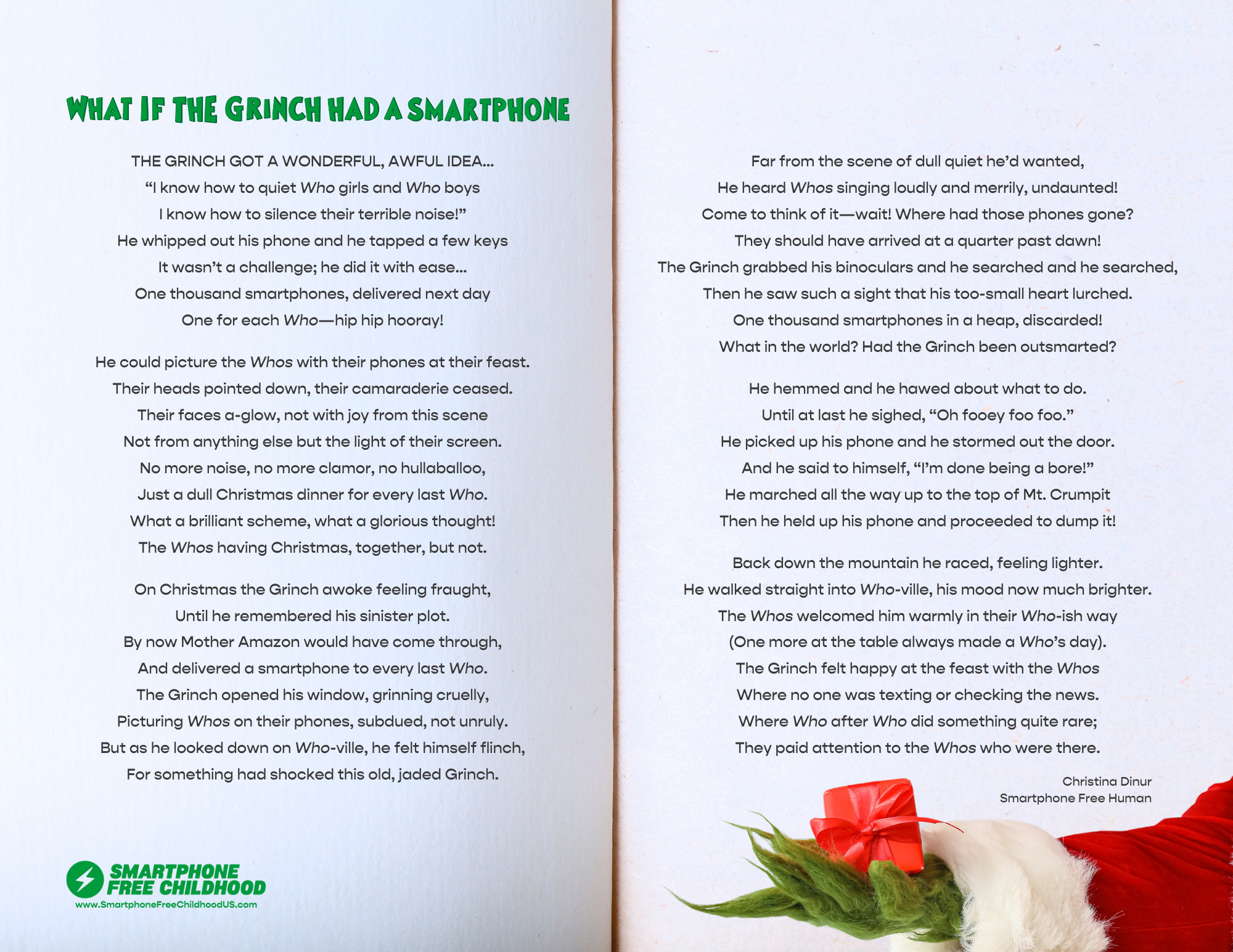 How The Grinch Stole Christmas: Alternate Ending For 2024 with How The Grinch Stole Christmas Full Text Free Printable