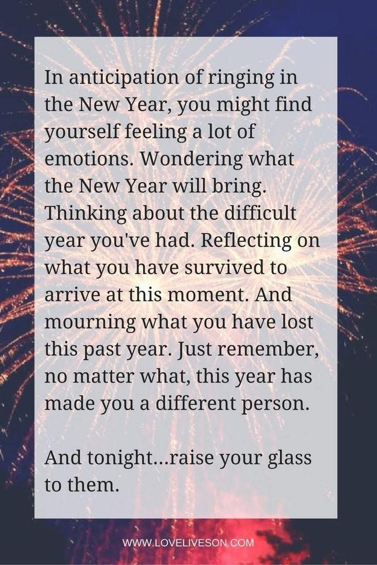 Inspirational New Year Quotes regarding New Year After Loss Quotes