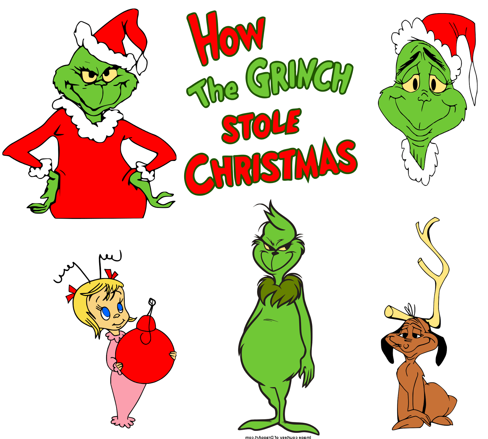 Krafty Nook: Dr. Seuss' How The Grinch Stole Christmas | Grinch for How The Grinch Stole Christmas Printable