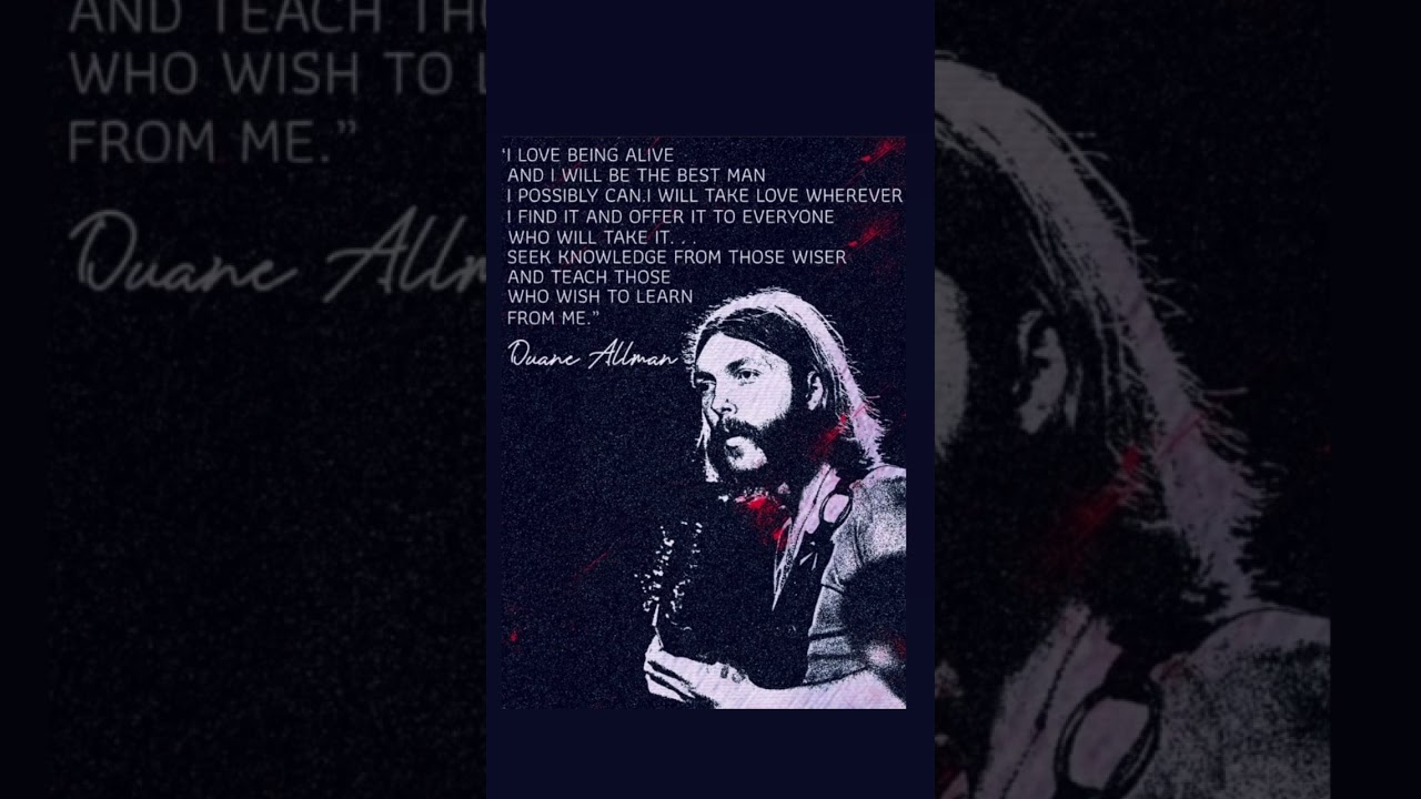 Love This Quoteduane Allman - New Years Resolution with Duane Allman New Years Quote