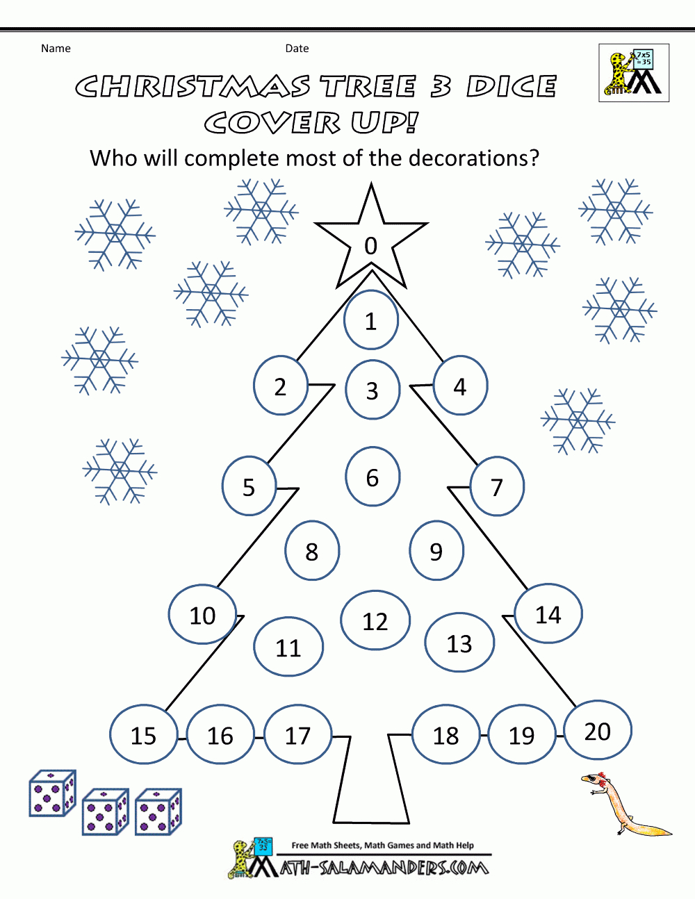 Math Christmas Activities 4Th Grade - Worksheets Library pertaining to Math Christmas Games Printable