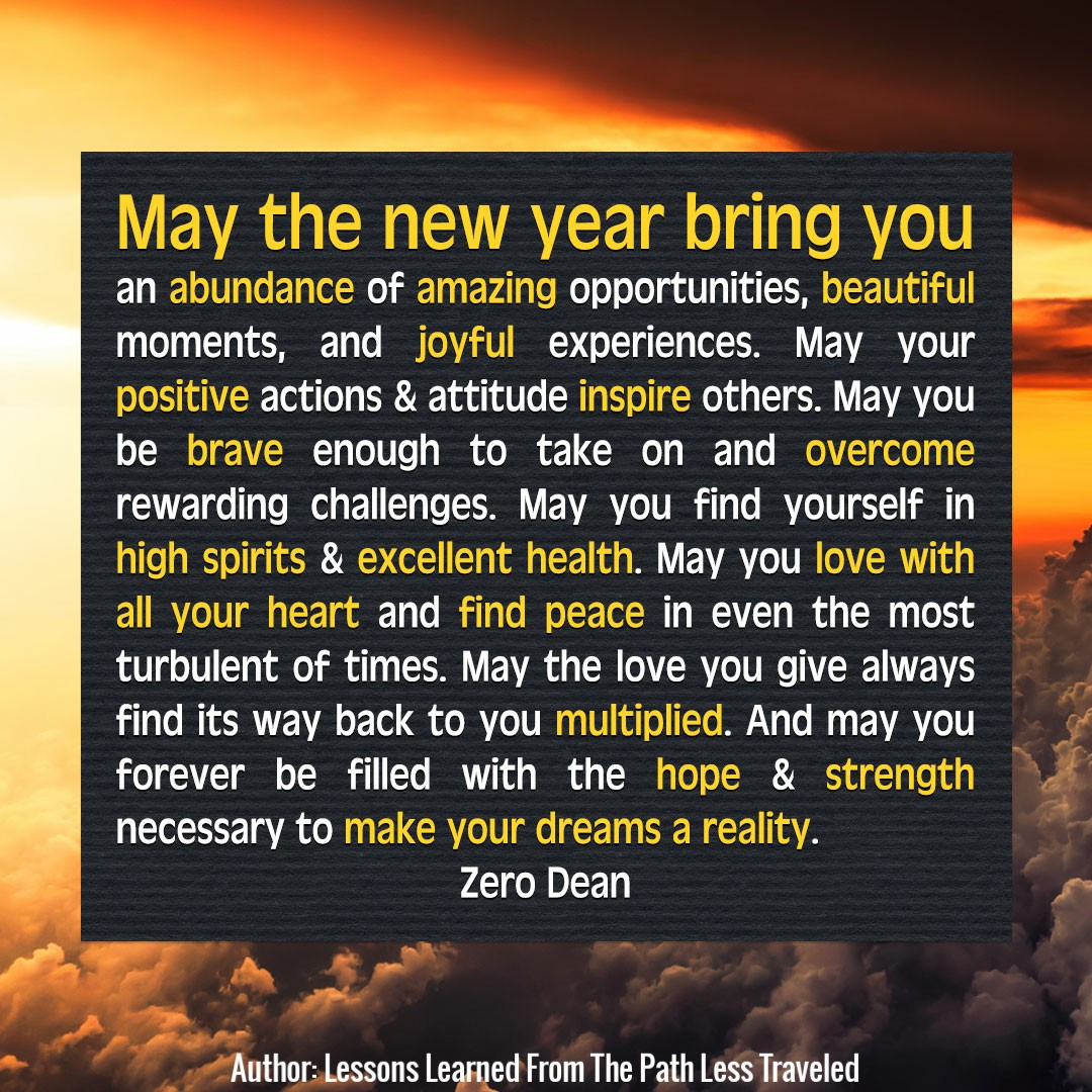 May The New Year Bring You An Abundance Of Amazing Opportunities for May the New Year Bring You Quotes