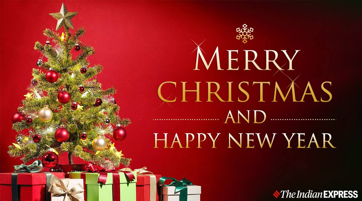 Merry Christmas 2024, Happy New Year 2025 Wishes Images, Status in Xmas And New Year Quotes