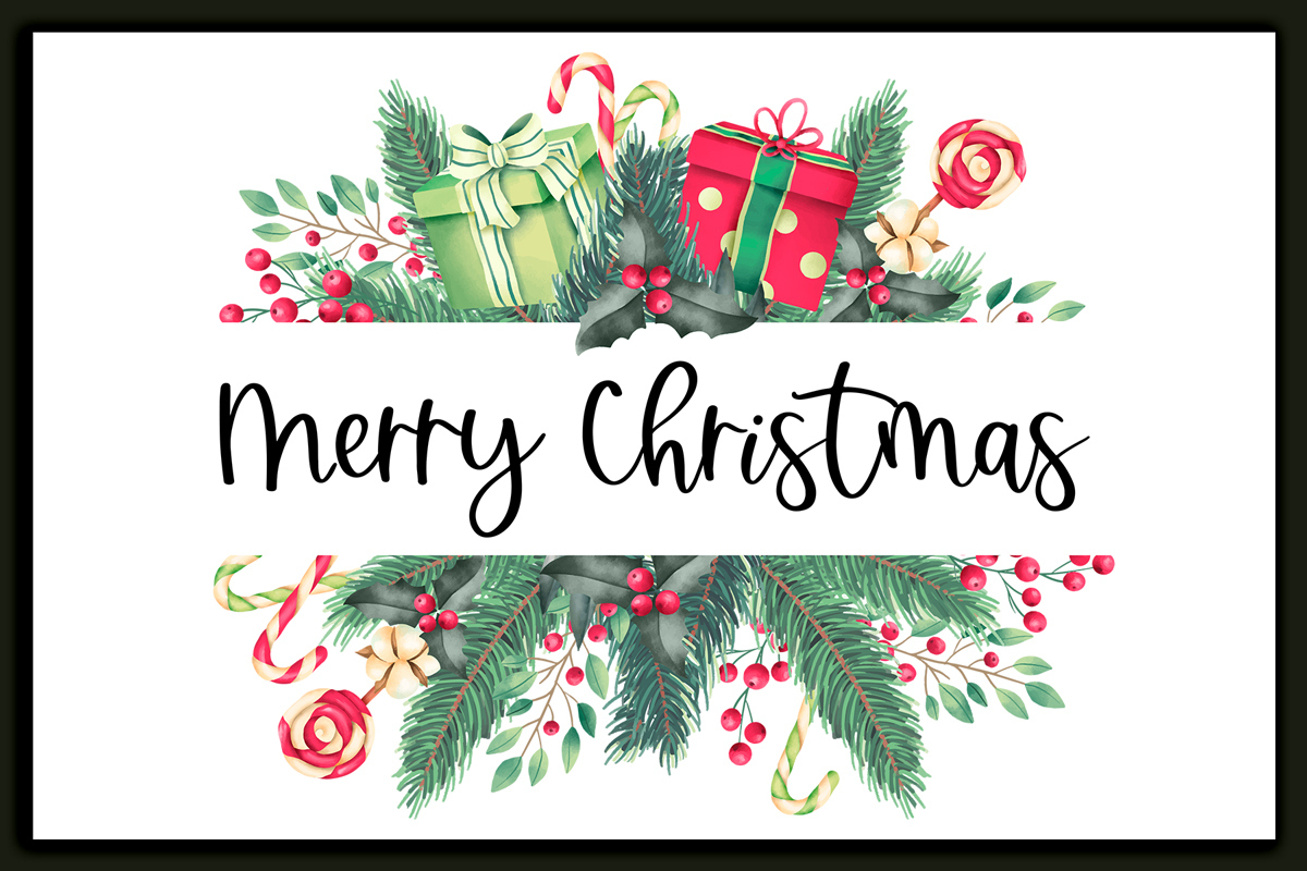 Merry Christmas Printable Set - Free Christmas Cards And Prints with regard to Merry Christmas Printable