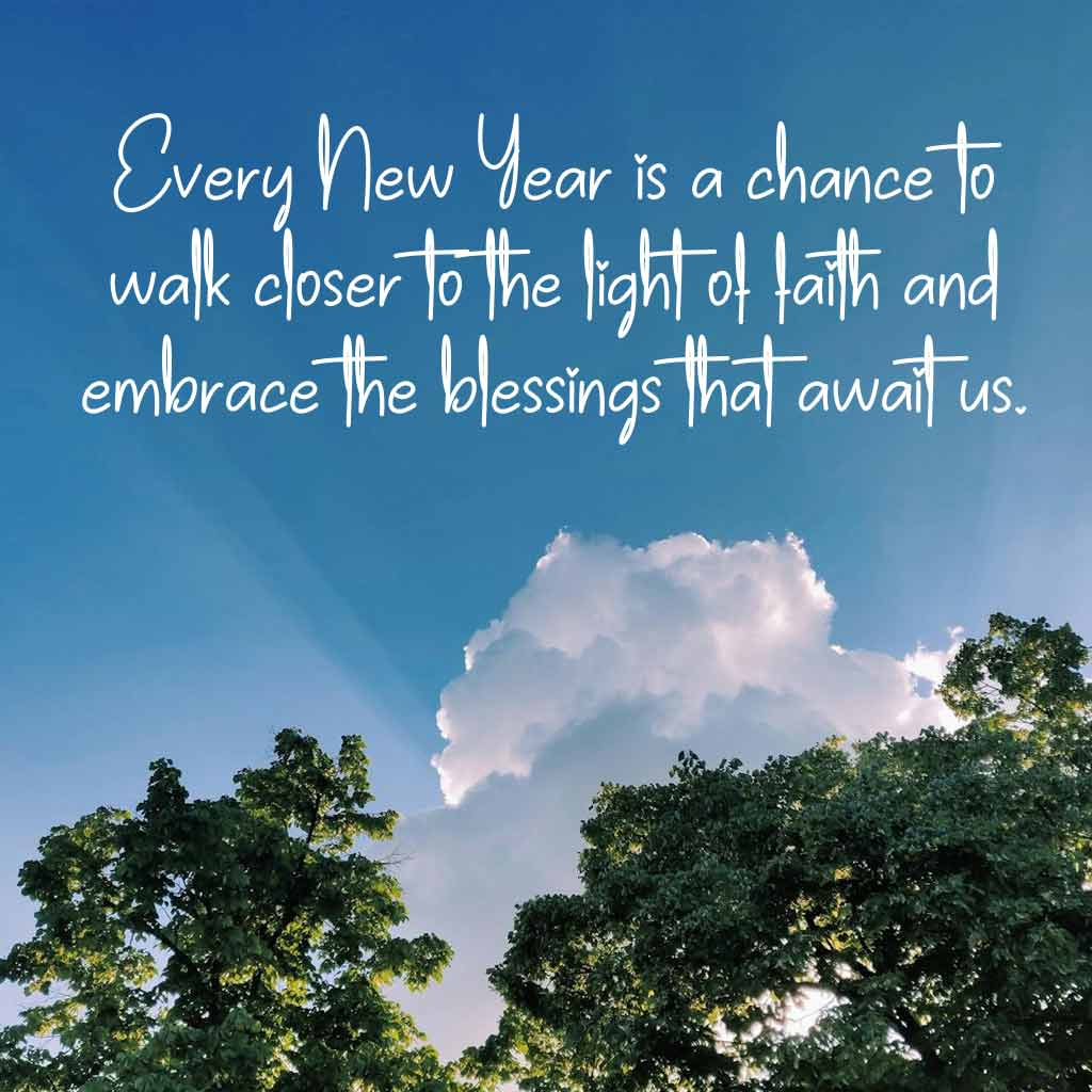 New Year 2025 Wishes &amp;amp; Greetings - Good Wishes for Christian New Years Quotes