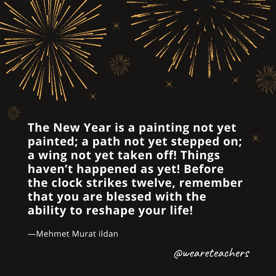 New Year Quotes To Inspire And Motivate You In 2025 with Happy New Year'S Quotes