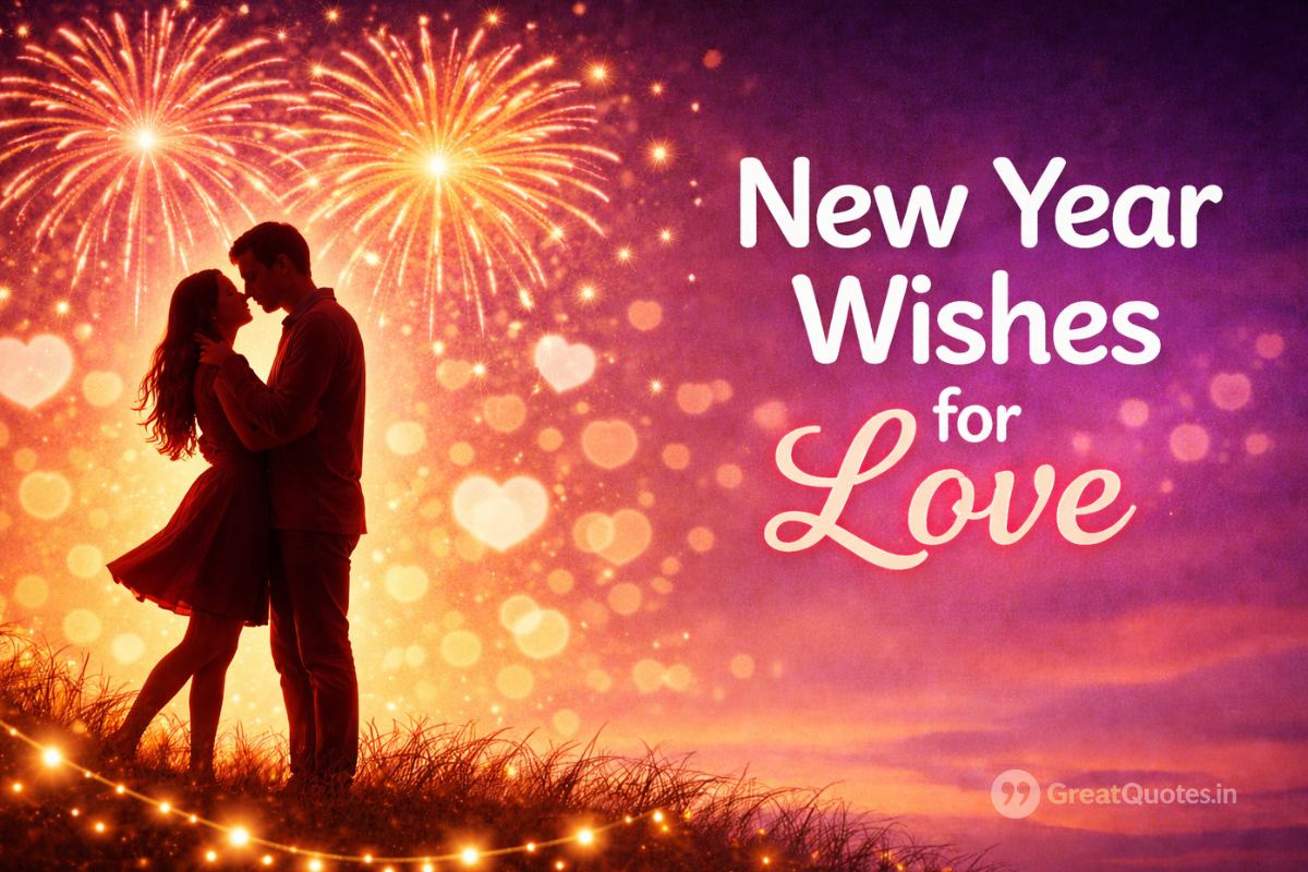 New Year Wishes For Love 2026 – 120+ Romantic & Heartfelt Messages throughout Happy New Year 2026 Wishes Quotes To My Love