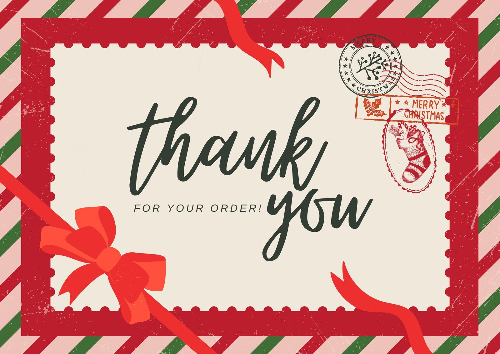 Page 3 - Free Custom Printable Christmas Thank You Card Templates with regard to Christmas Printable Thank You Card
