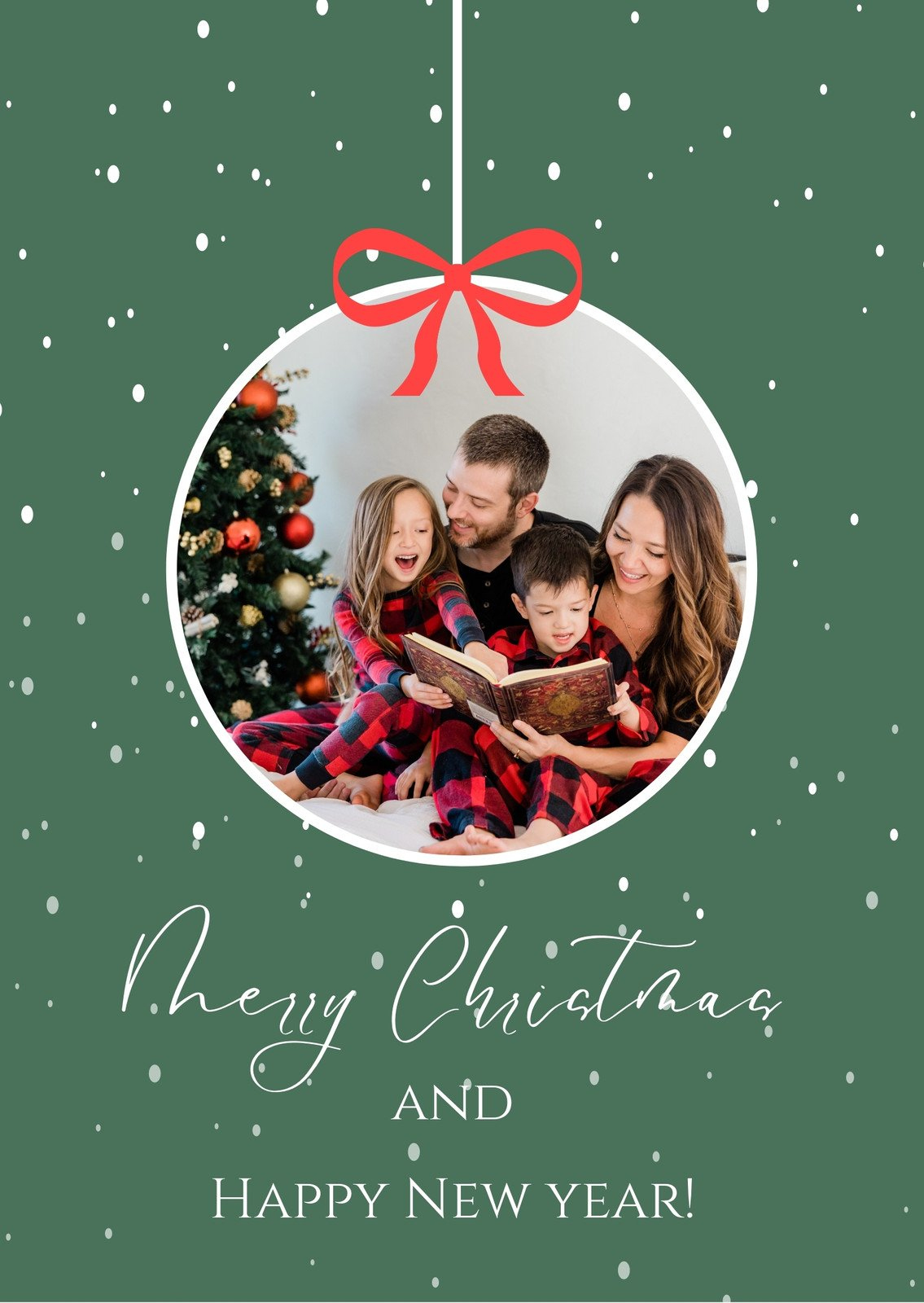 Page 4 - Free Custom Printable Christmas Card Templates | Canva throughout Christmas Photo Card Printable Templates Free