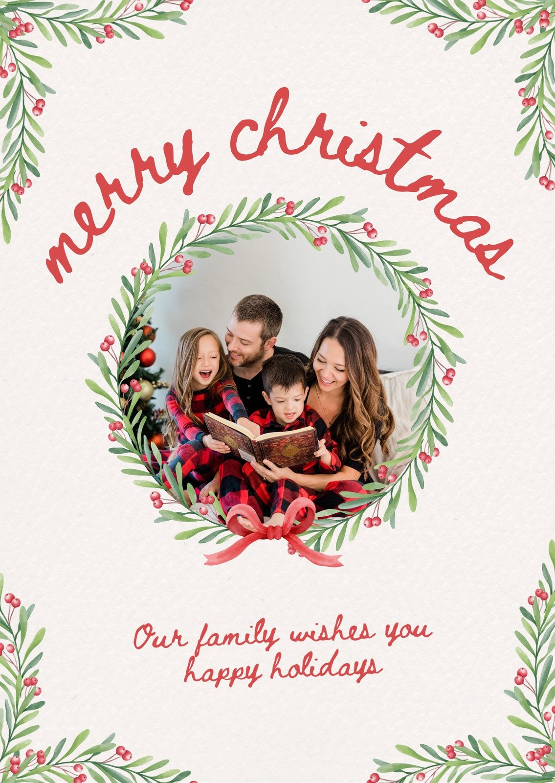 Page 8 - Free Custom Printable Christmas Card Templates | Canva within Christmas Card Personalized Printable Free