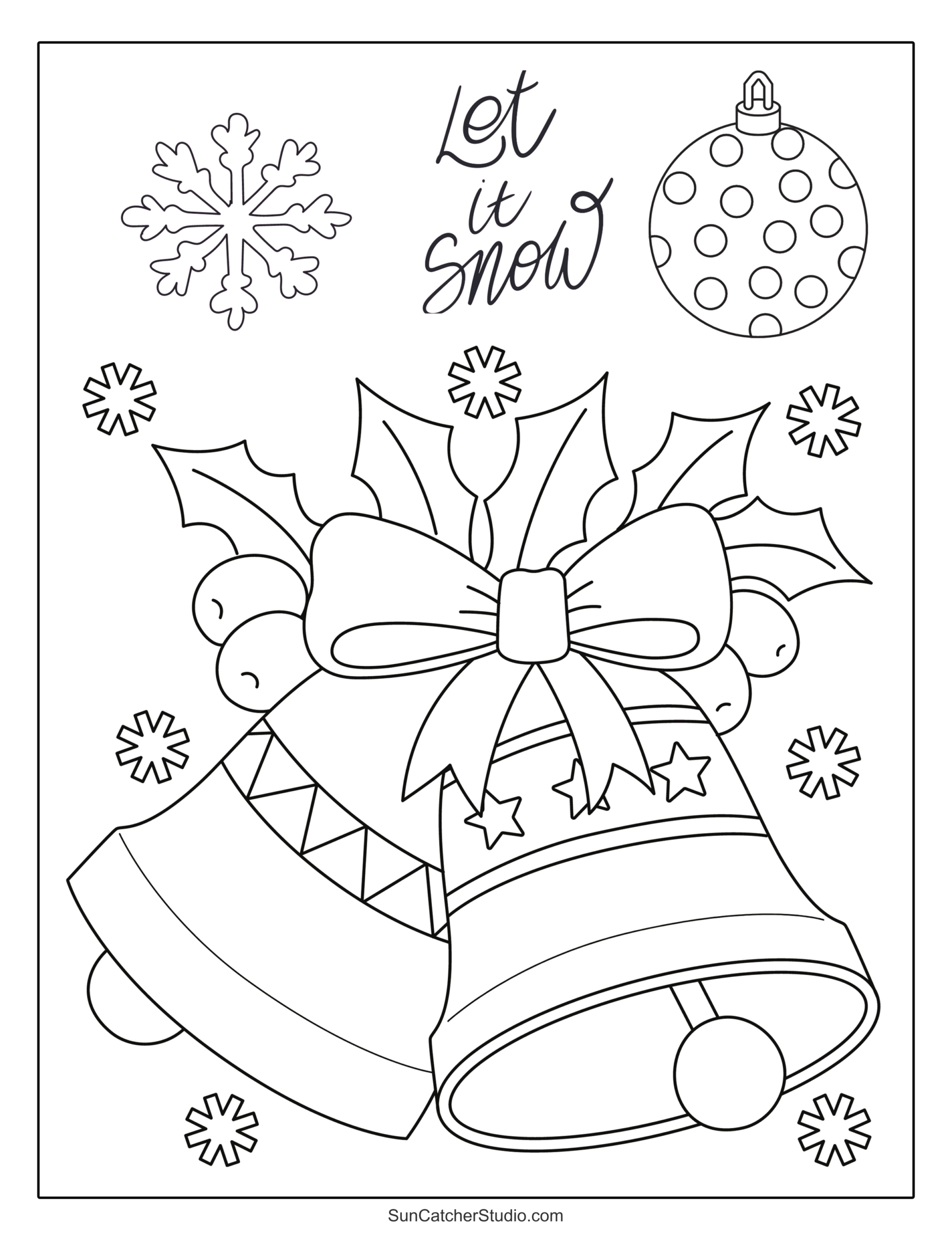 Printable Christmas Coloring Pages And Coloring Sheets – Free in Christmas Pictures To Color Free Printable