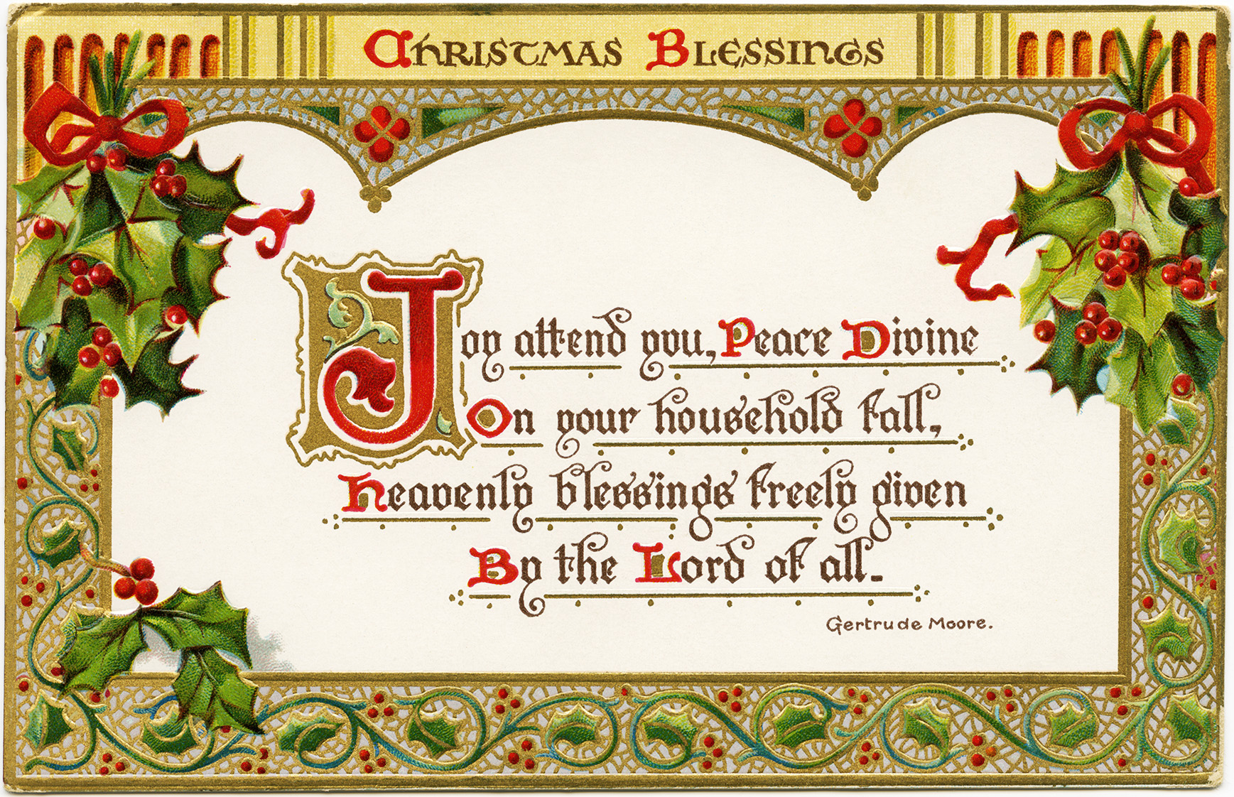Religious Archives - Page 2 Of 2 - The Old Design Shop throughout Religious Christmas Clipart Free Printable