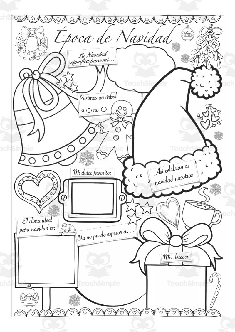 Spanish: Christmas Season | All About Worksheets with regard to Free Printable Spanish Christmas Worksheets
