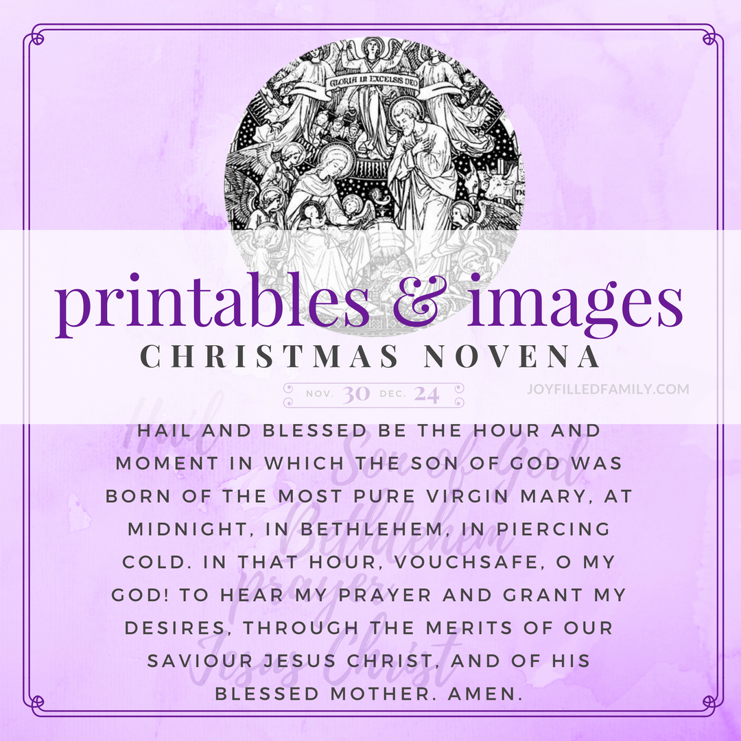 St. Andrew Christmas Novena Printables for St Andrew Christmas Novena Printable
