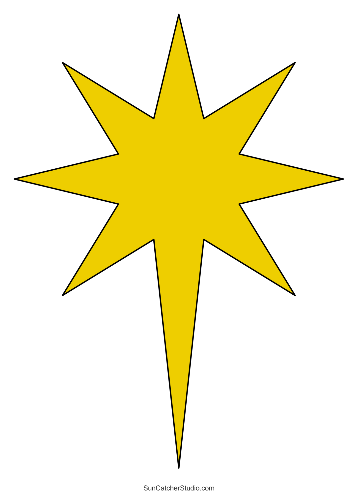 Star Patterns And Templates (Stencils And Clip Art Designs) – Free with Free Printable Christmas Star Template