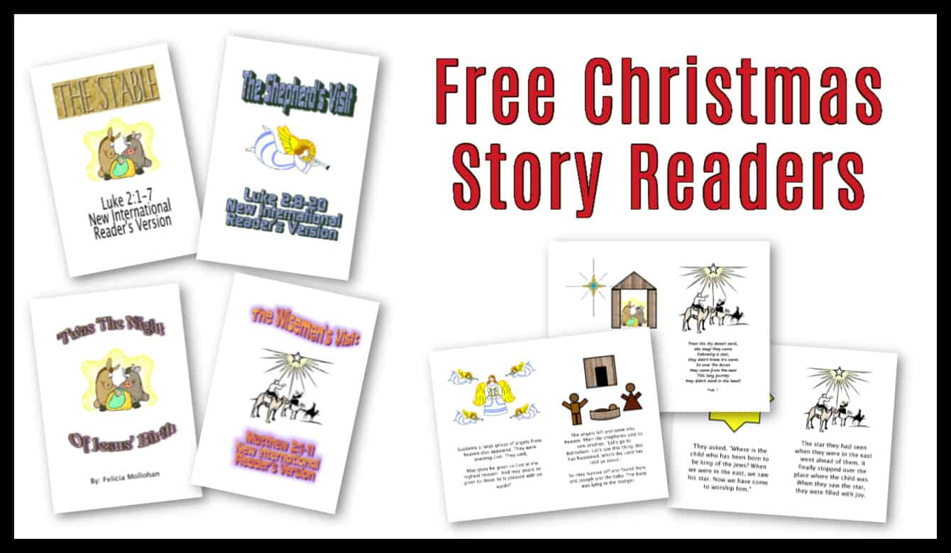 Story Of Christmas (Printable Pdf) Storybook About Jesus Birth with Story of Christmas Printable
