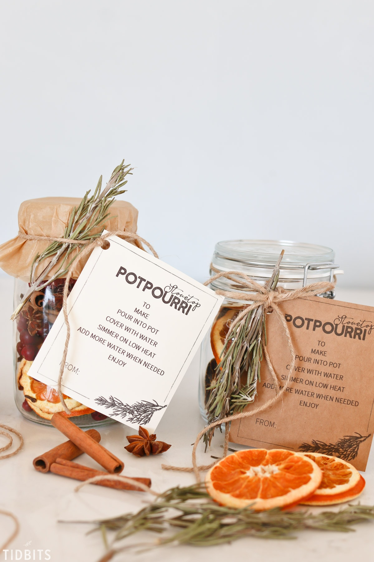 Stovetop Potpourri Printables - Tidbits with Free Printable Christmas Potpourri Printable Tags