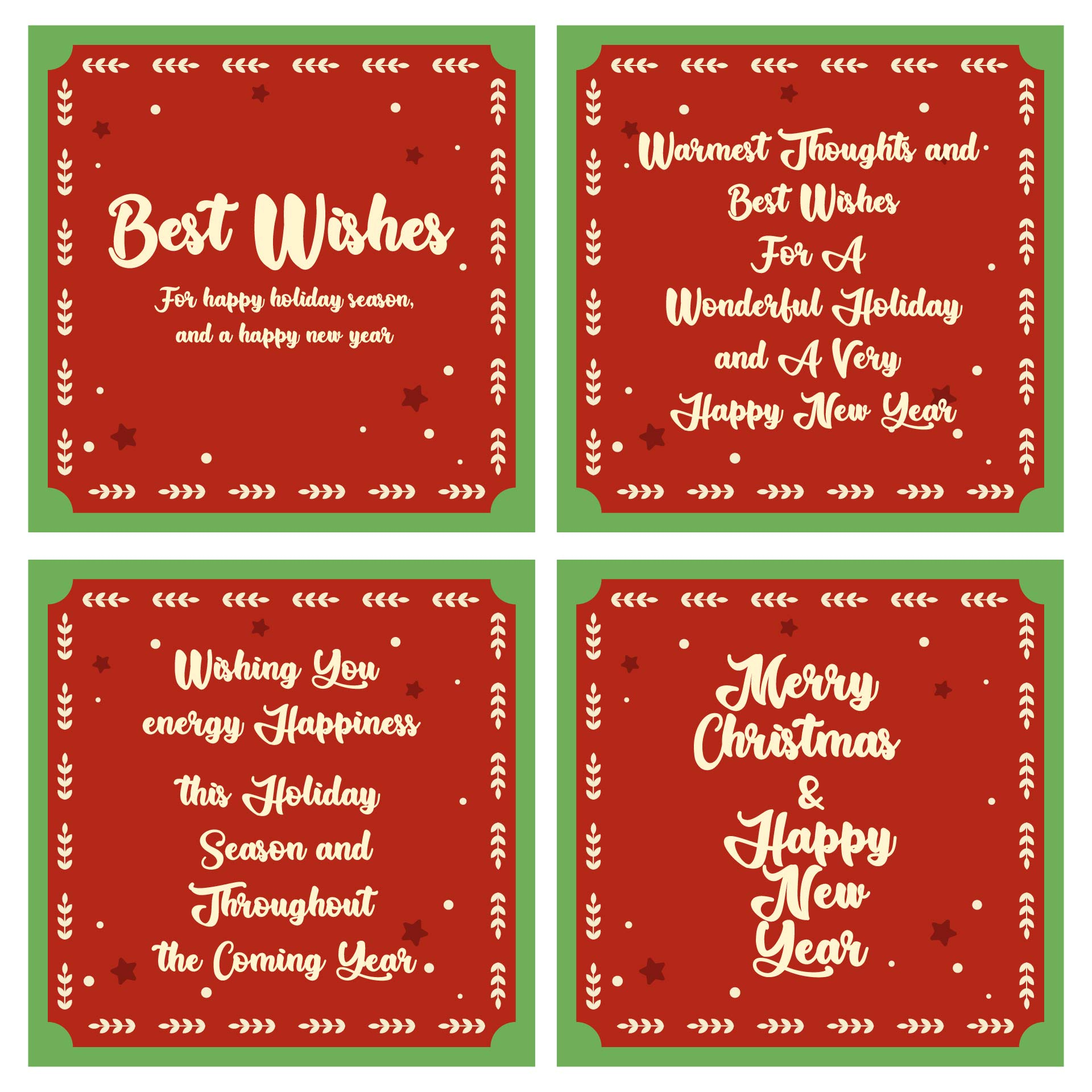Verses For Cards - 10 Free Pdf Printables | Printablee inside Printable Free Christmas Card Verses to Print