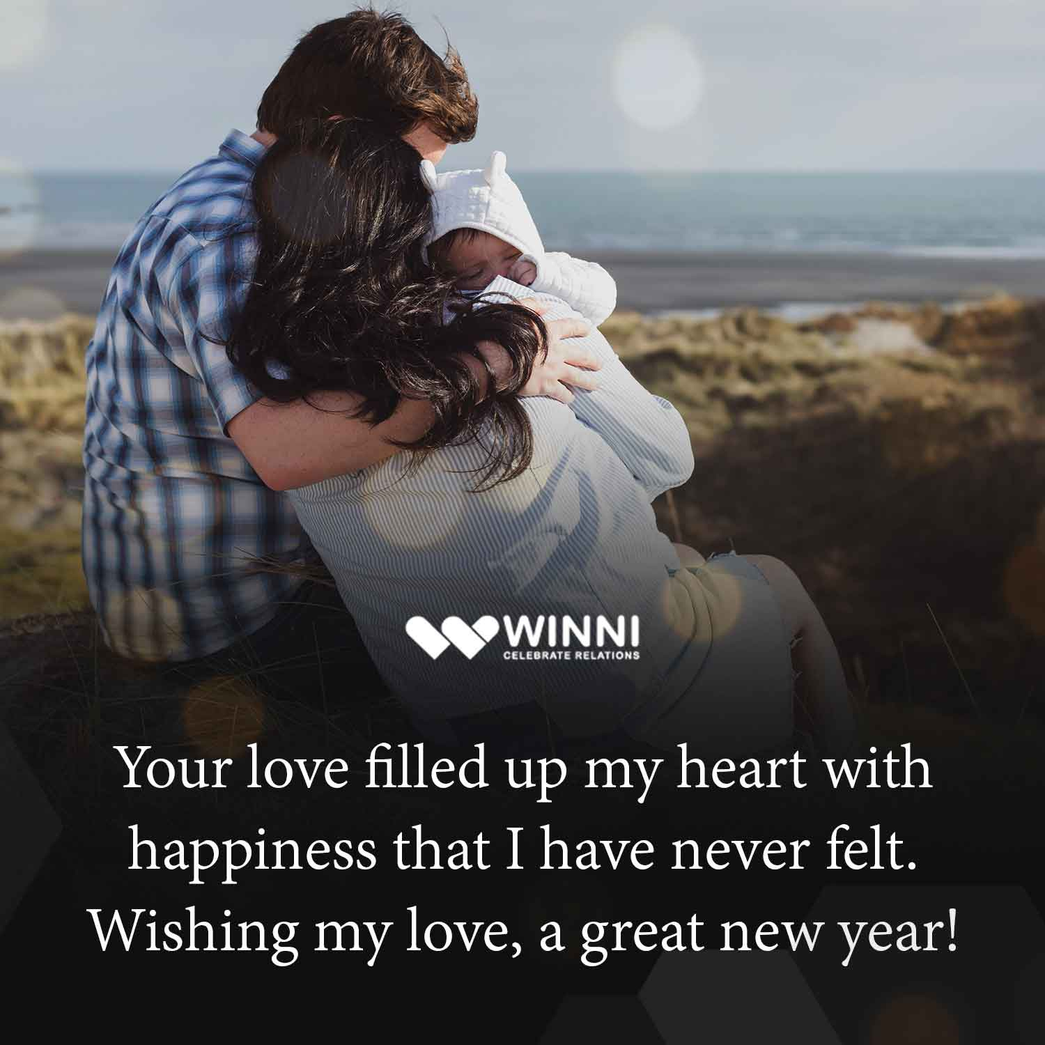 Wish Happy New Year With Messages From Winni within New Year Quotes Romantic