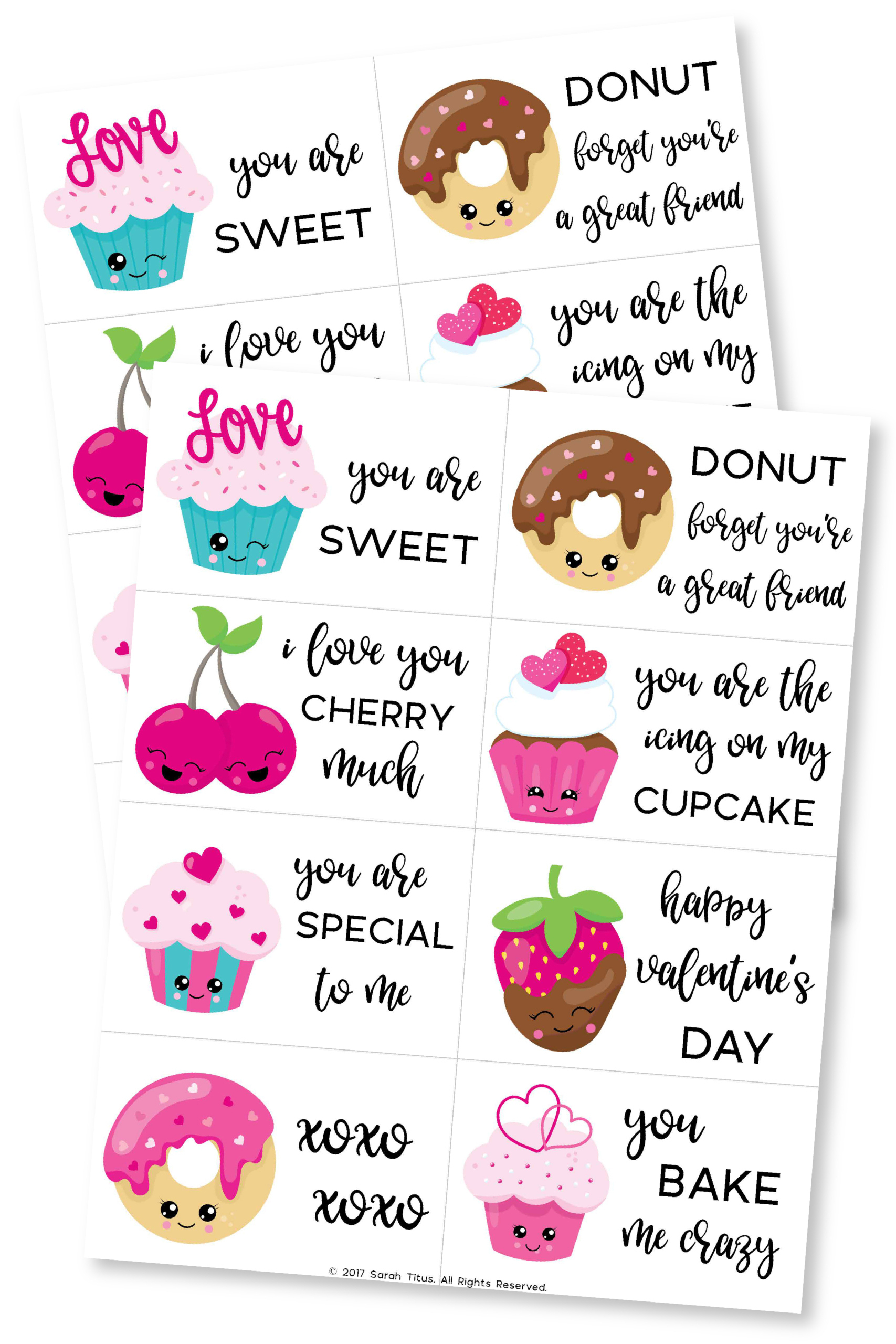 100+ Free Printable Valentine Cards For Kids - Sarah Titus throughout Valentines For Students Printable