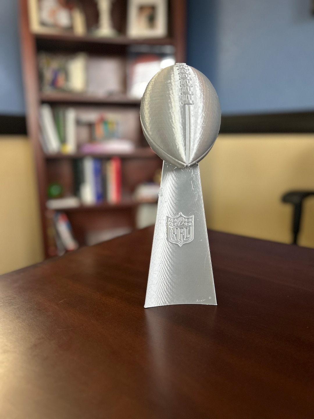 3D Printed Lombardi Trophy (Nfl) - Etsy.de throughout Printable Super Bowl Trophy